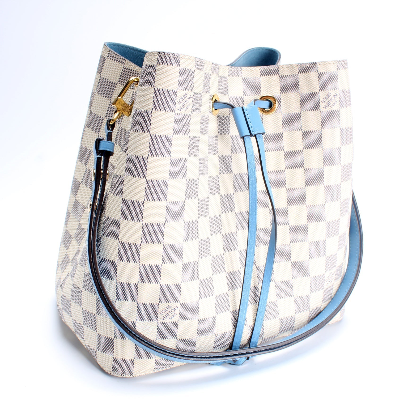 Louis Vuitton Neonoe Azur Damier Handbag Azur 4