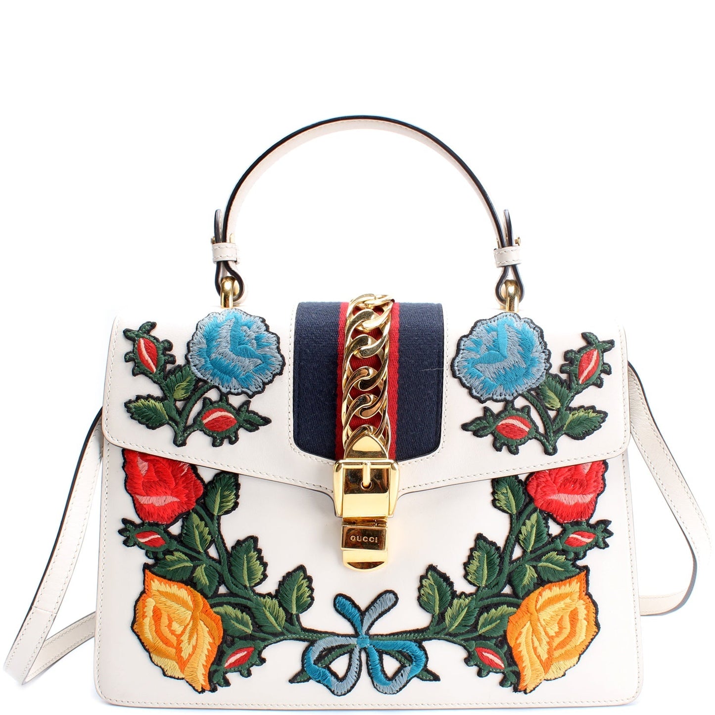 Gucci Sylvie Medium Top Handle Handbag