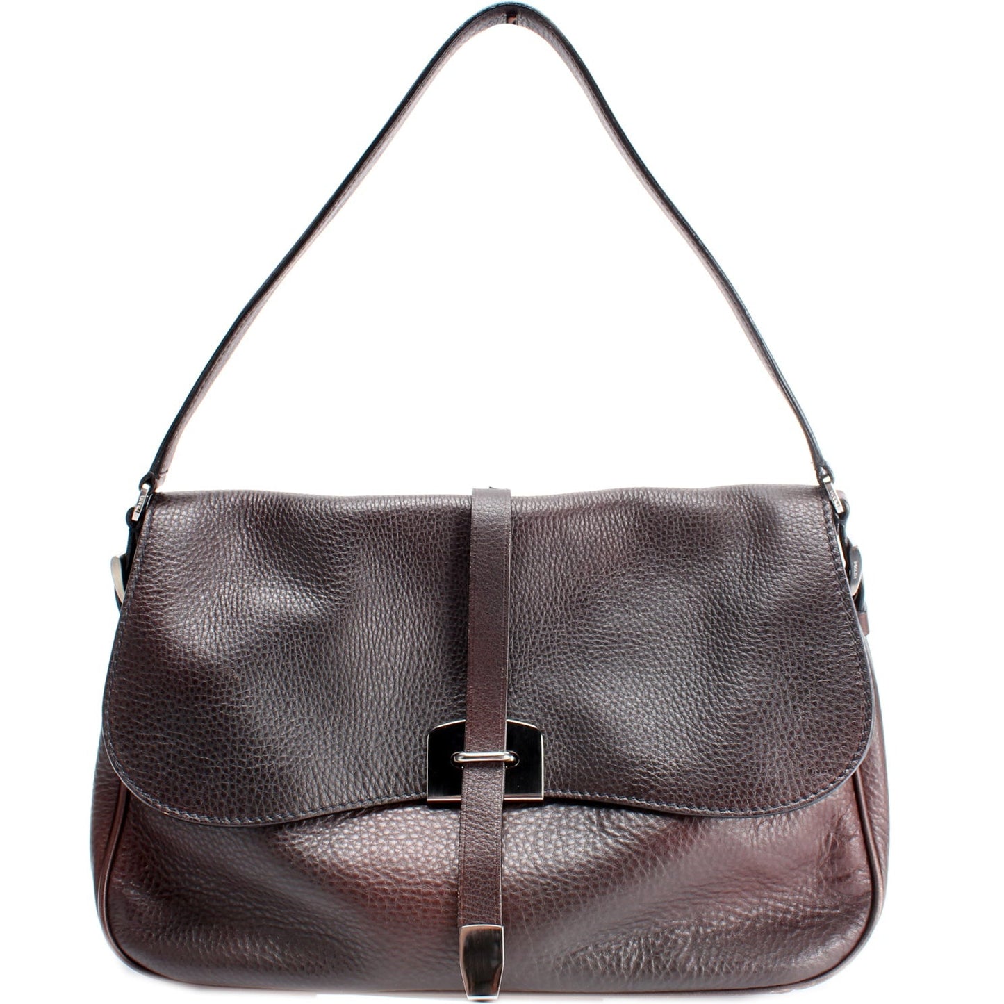 Prada Vitello Ombre Shoulder Bag Flap