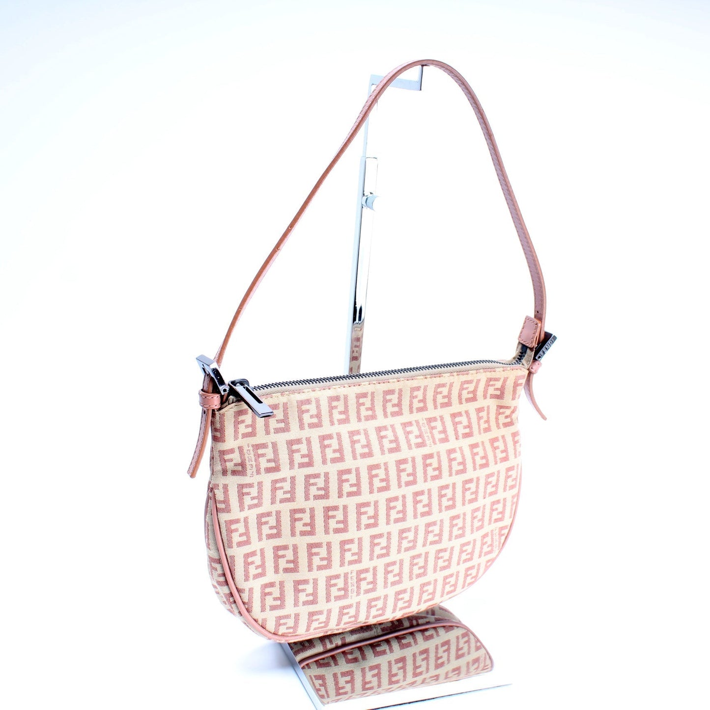 Fendi 8Br312 Zucca Pochette Bag Travel Bag