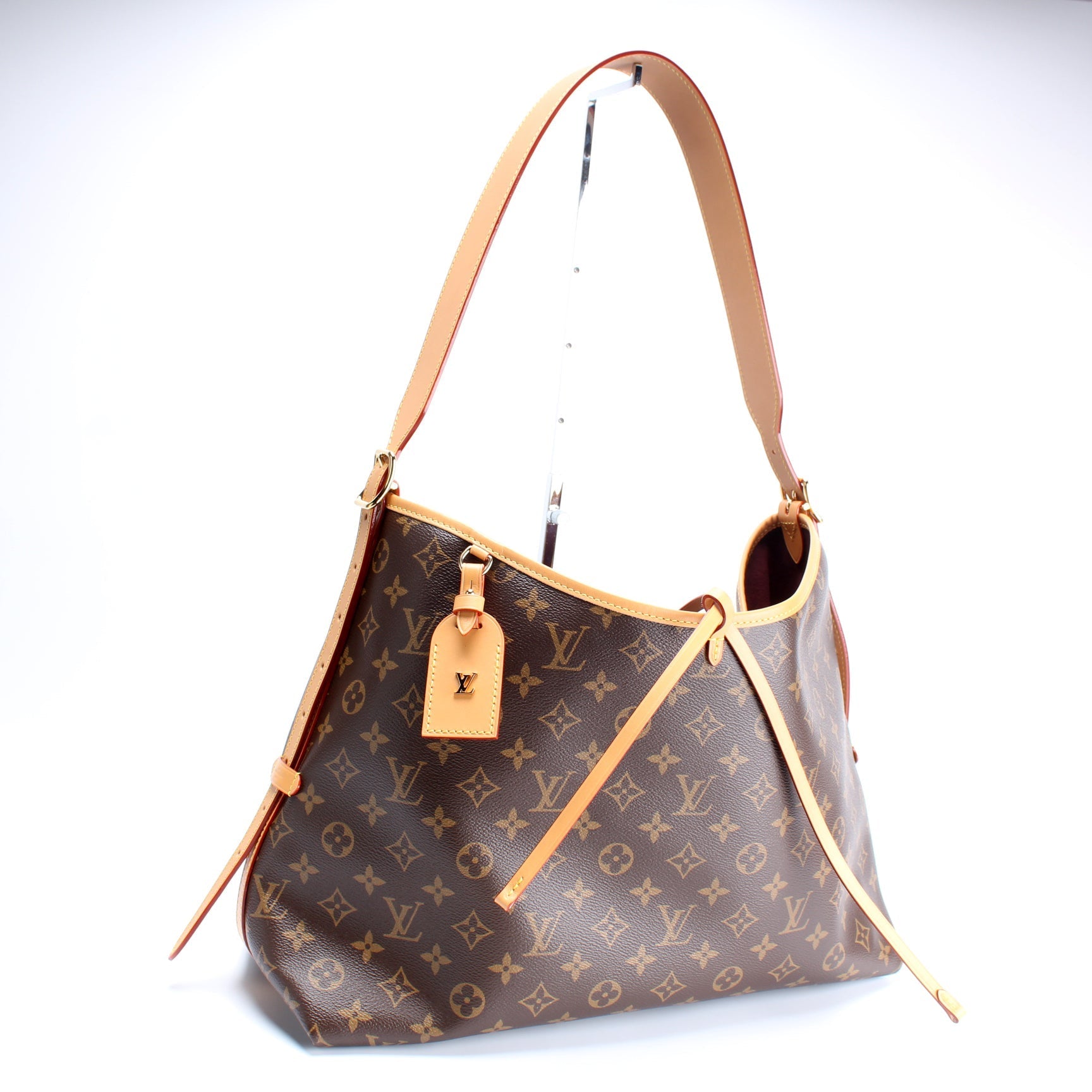 Louis Vuitton Carryall MM NM Monogram Handbag
