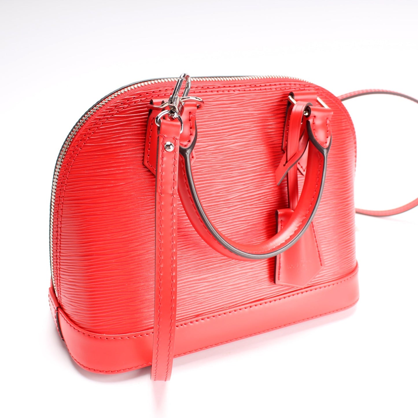 Louis Vuitton Alma BB Epi Handbag Epi 6