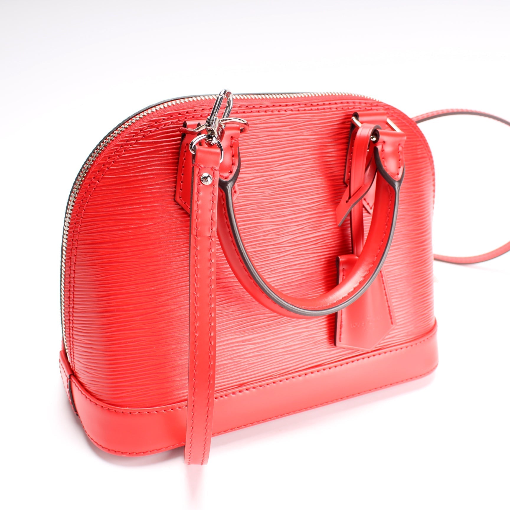 Louis Vuitton Alma BB Epi Handbag Epi 6