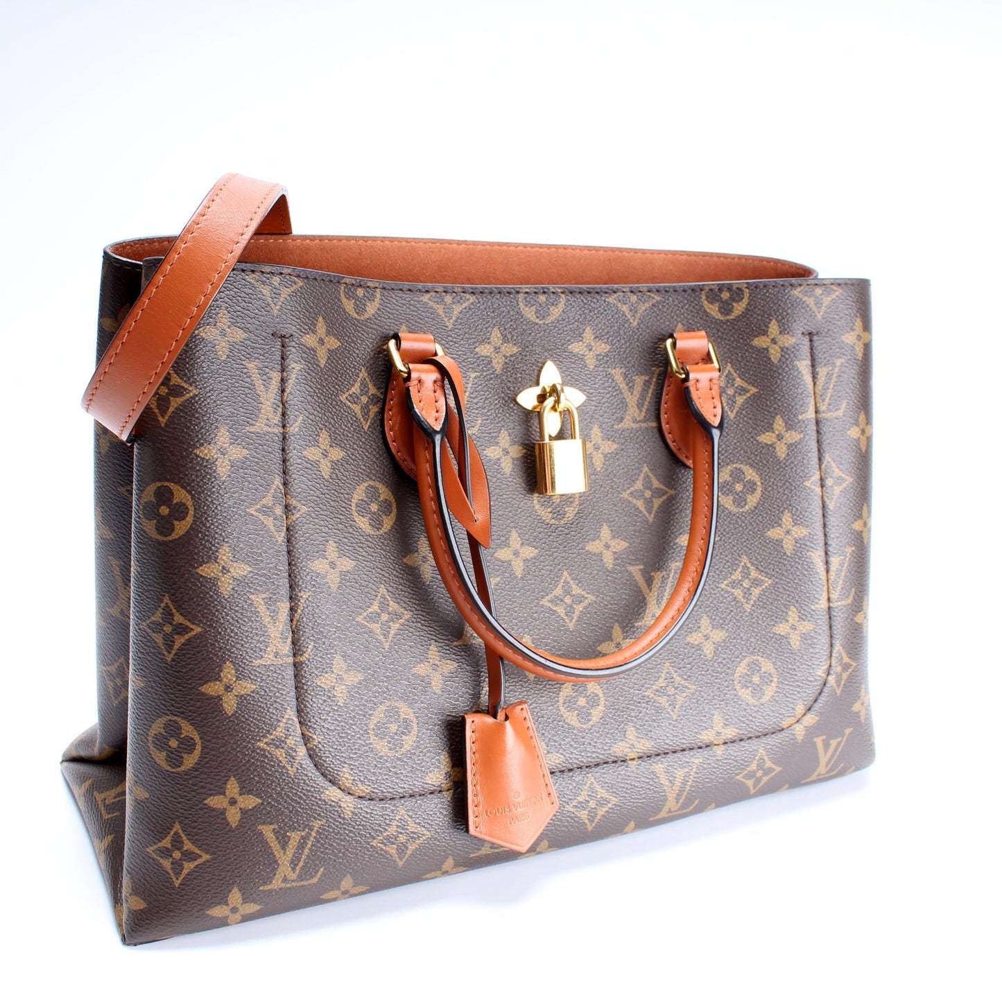 Louis Vuitton Flower Monogram Tote Bag Monogram 5