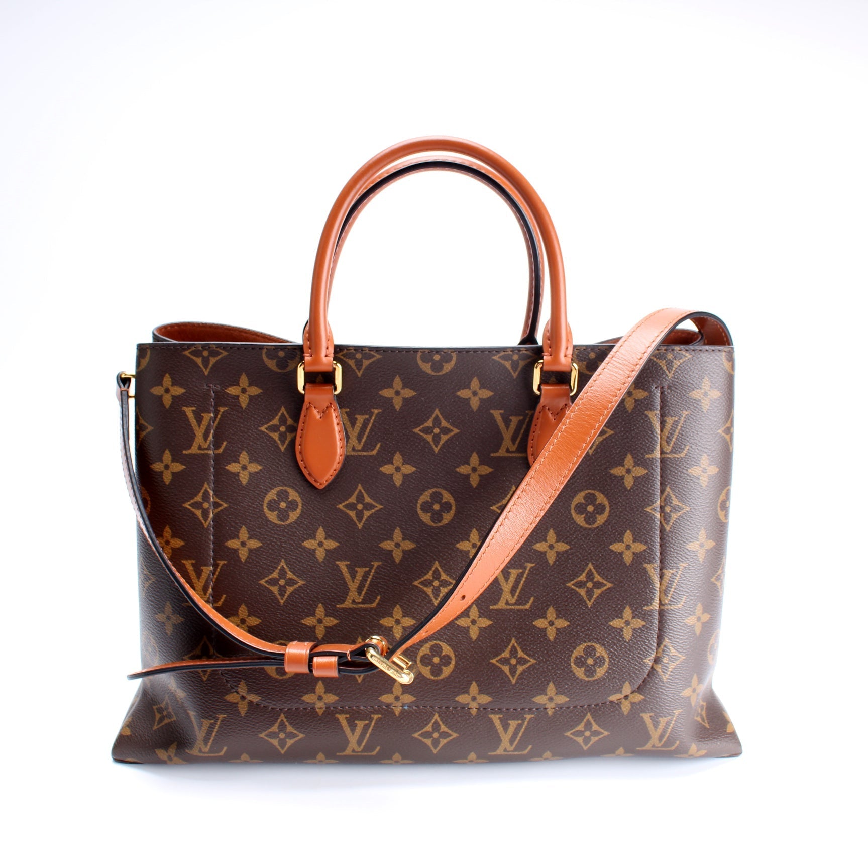Louis Vuitton Flower Monogram Tote Bag Monogram 5