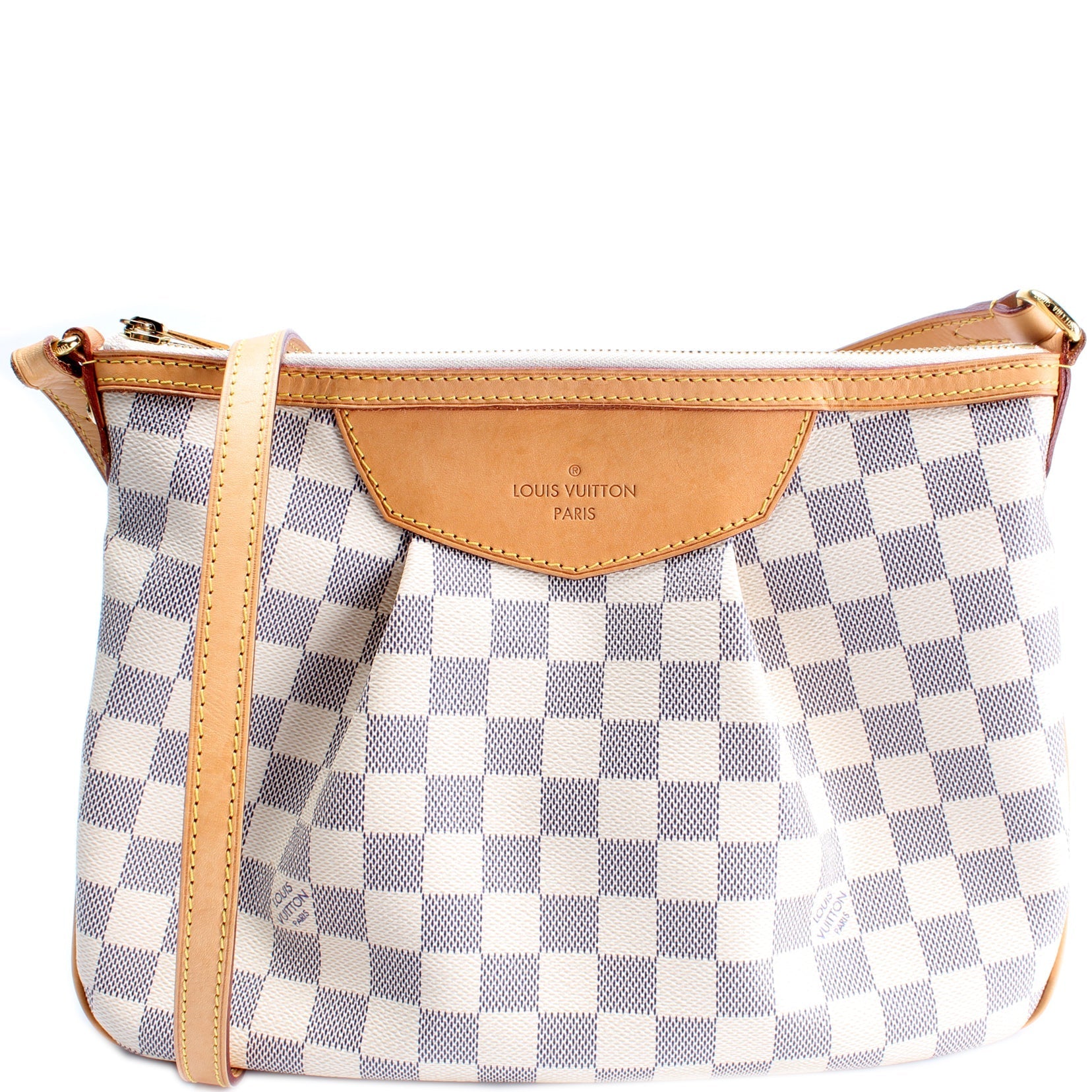 Louis Vuitton Siracusa Azur PM Damier Handbag Damier Azur