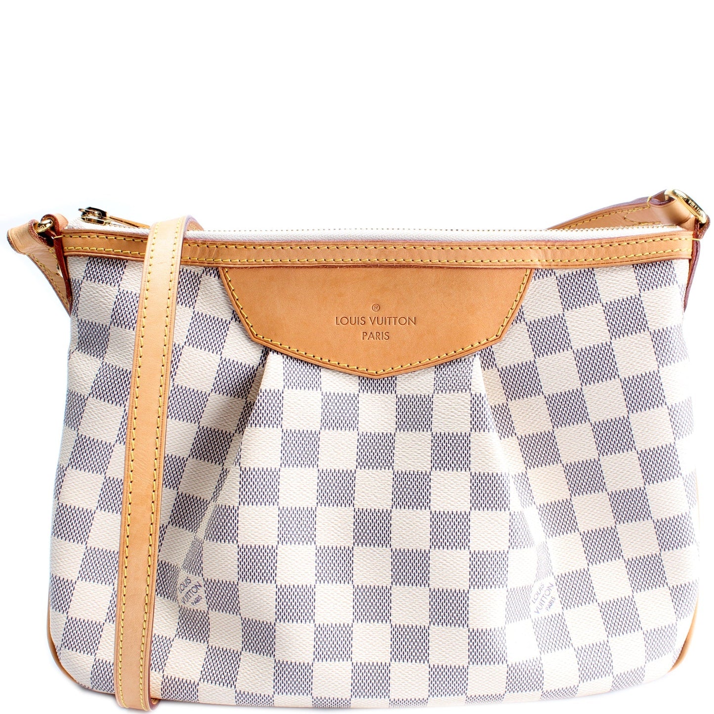Louis Vuitton Siracusa Azur PM Damier Handbag Azur 5