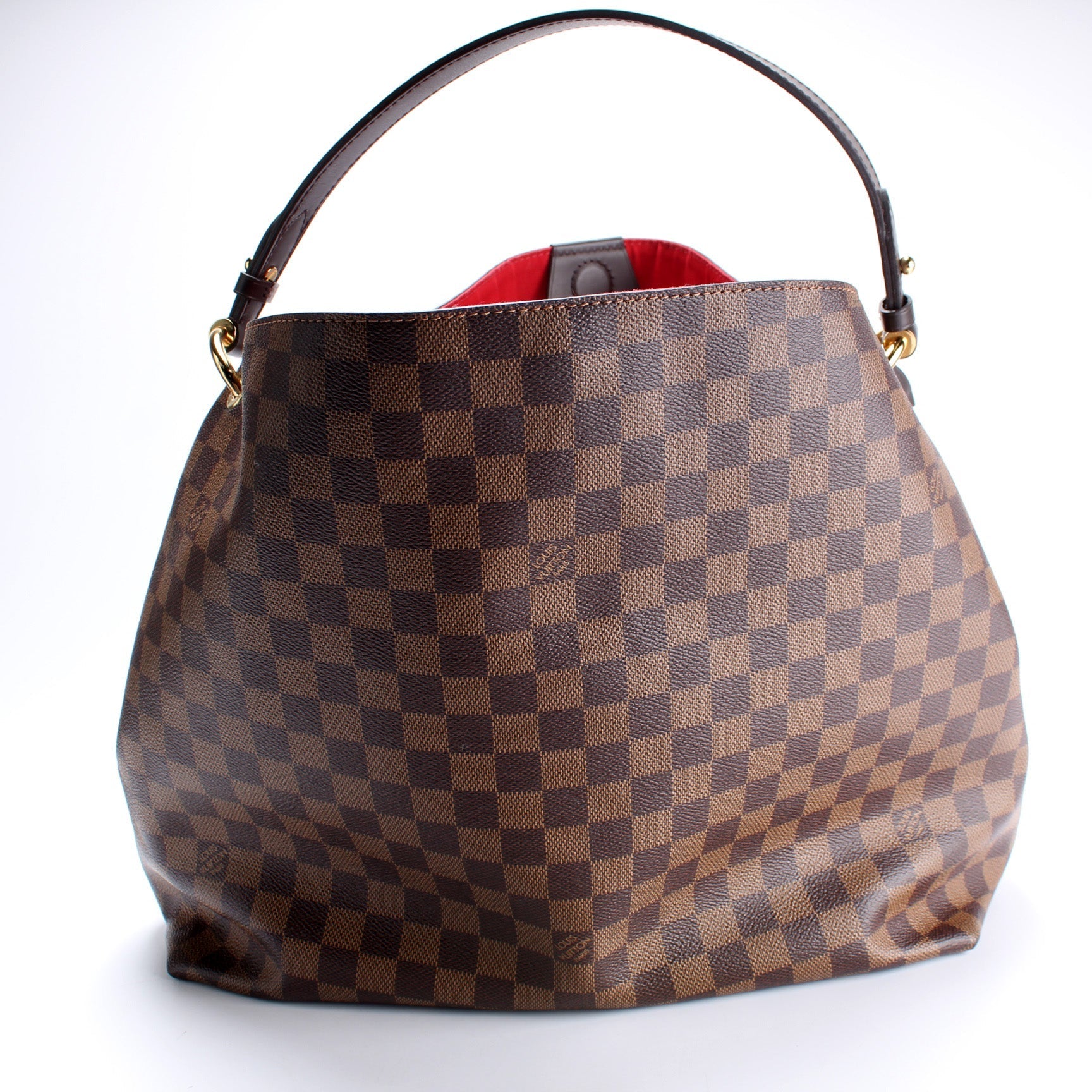 Louis Vuitton Graceful MM Ebene Damier Handbag Ebene 17
