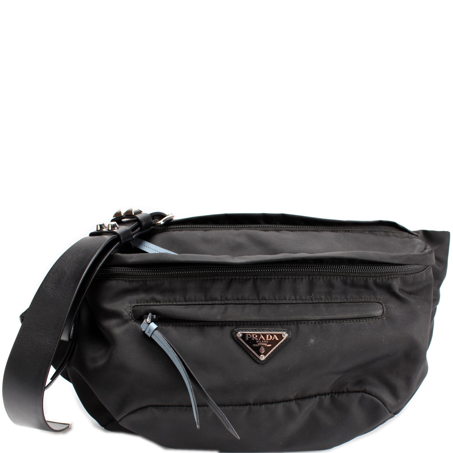 Prada Waist Tessuto Studded Bag Nylon Travel Bag