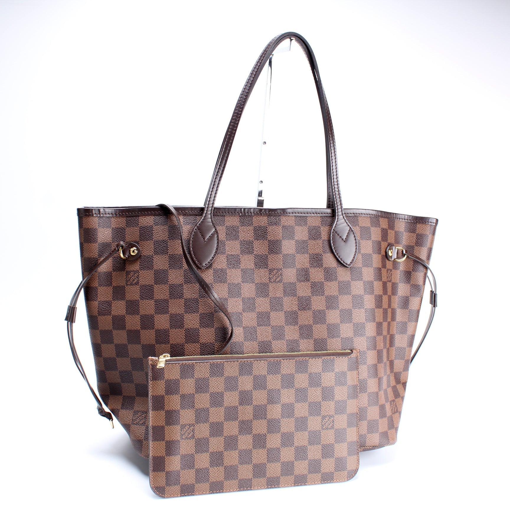 Louis Vuitton Neverfull MM w Ebene Damier Wallet Case Ebene 10