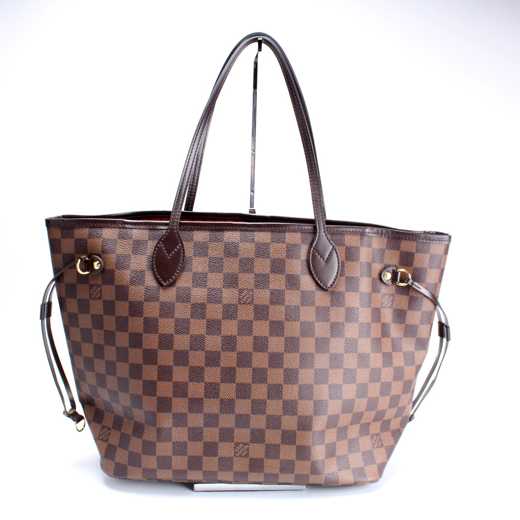 Louis Vuitton Neverfull MM w Ebene Damier Wallet Case Ebene 10