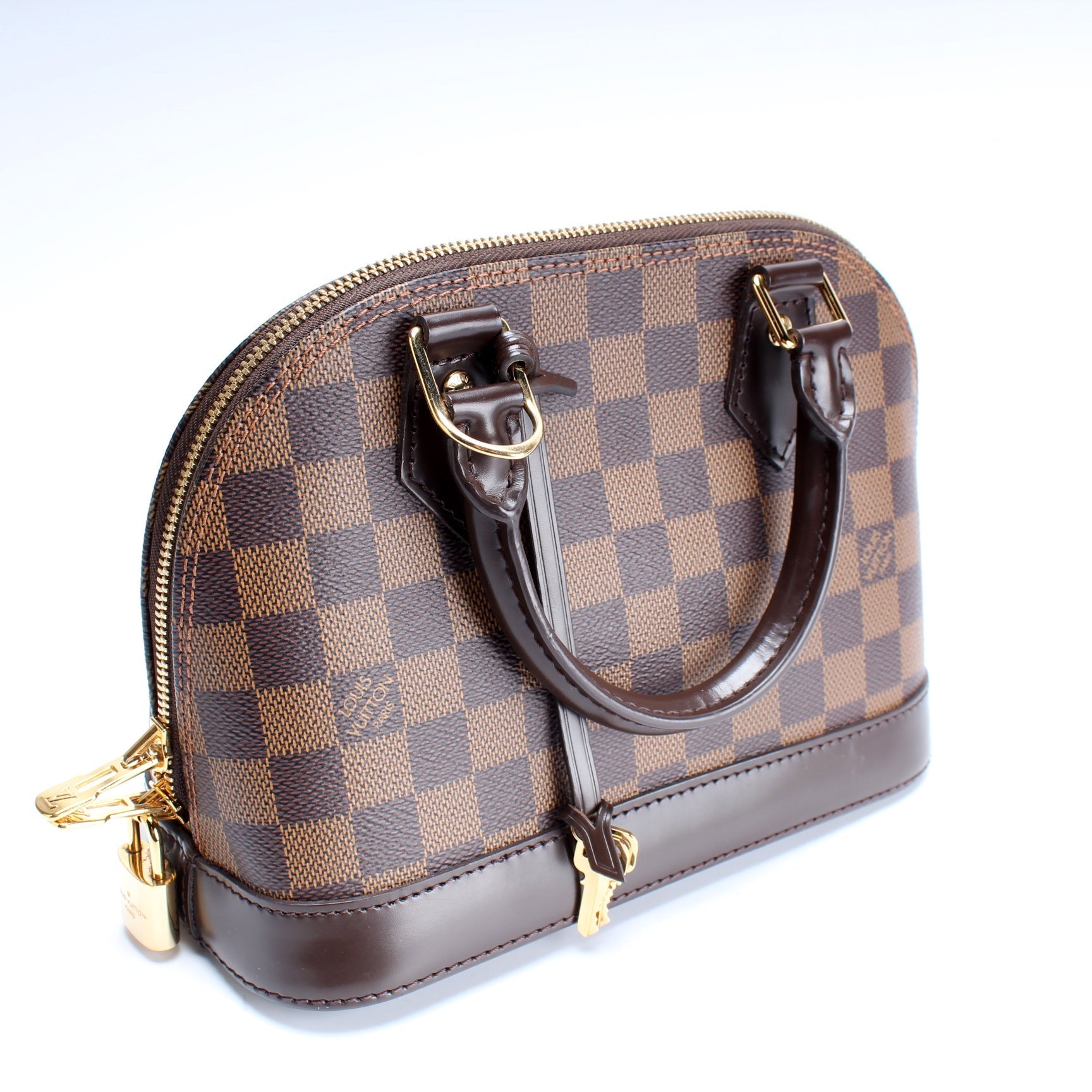Louis Vuitton Alam BB Ebene Damier Handbag