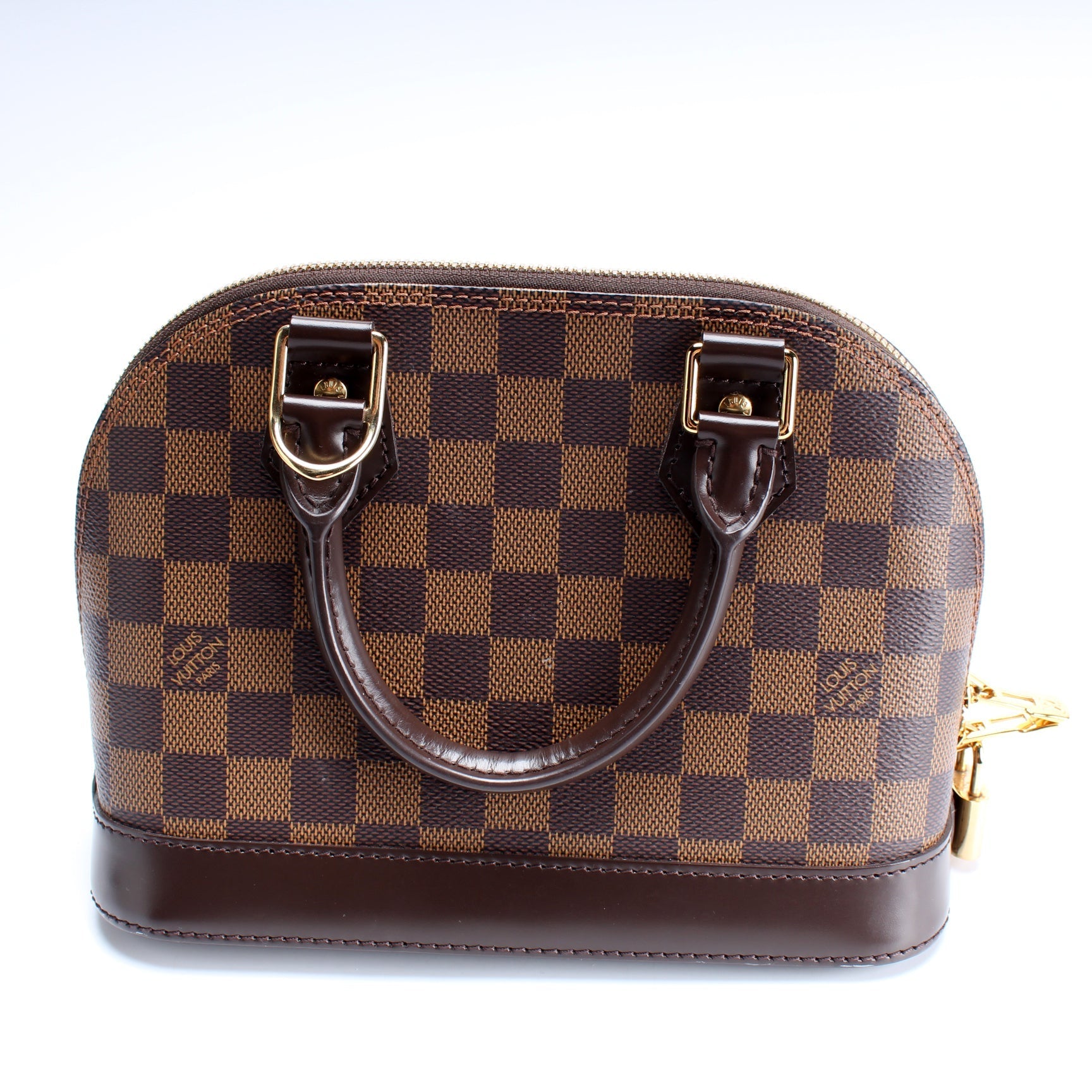 Louis Vuitton Alam BB Ebene Damier Handbag