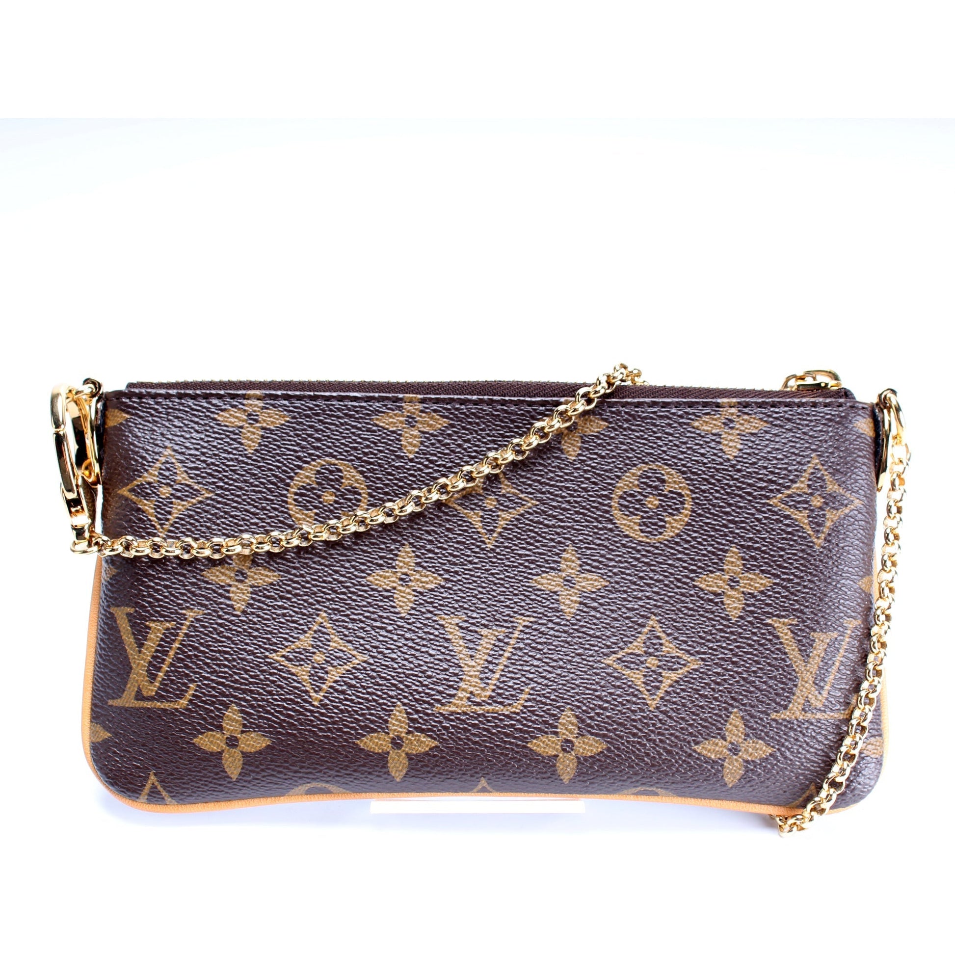 Louis Vuitton Pochette Milla MM Monogram Clutch Bag
