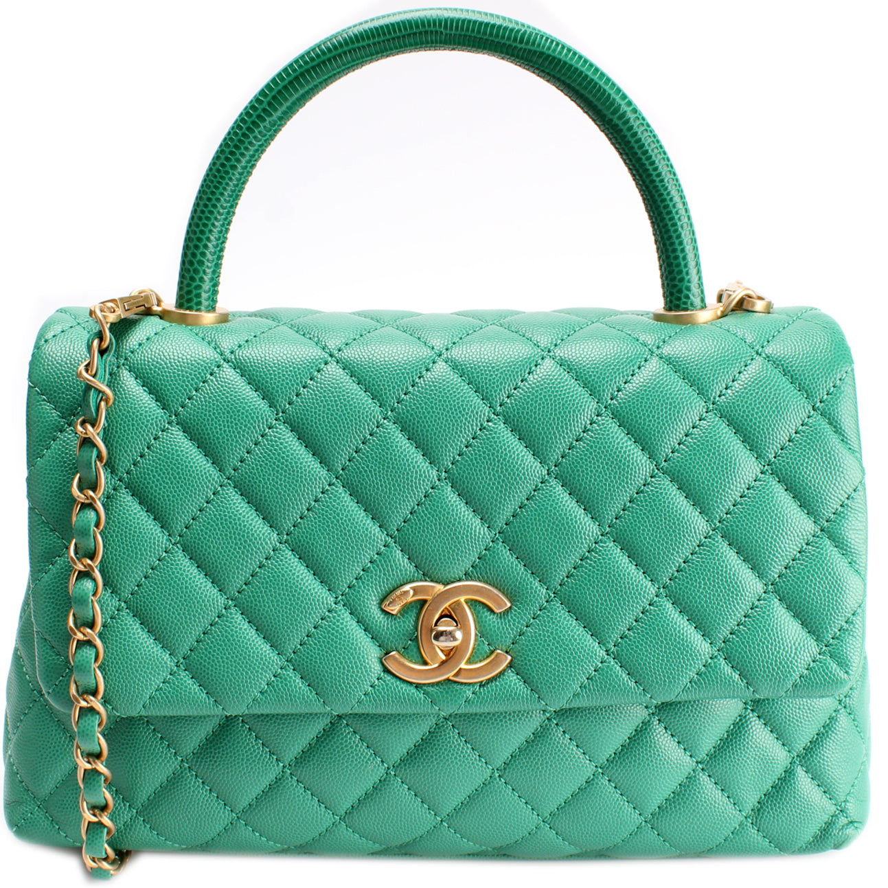 Chanel Coco Top Handle 28M Small Handbag