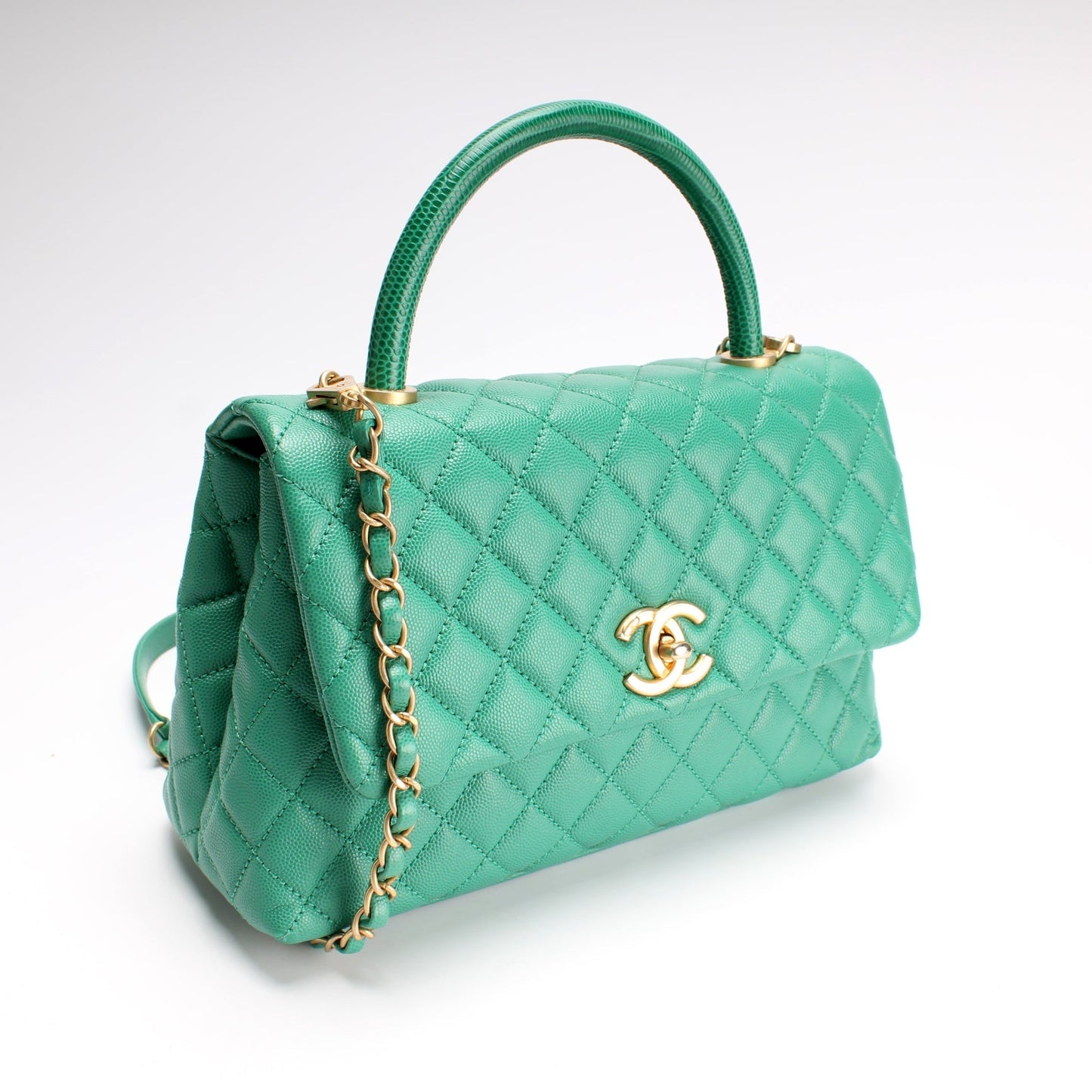 Chanel Coco Top Handle 28M Small Handbag