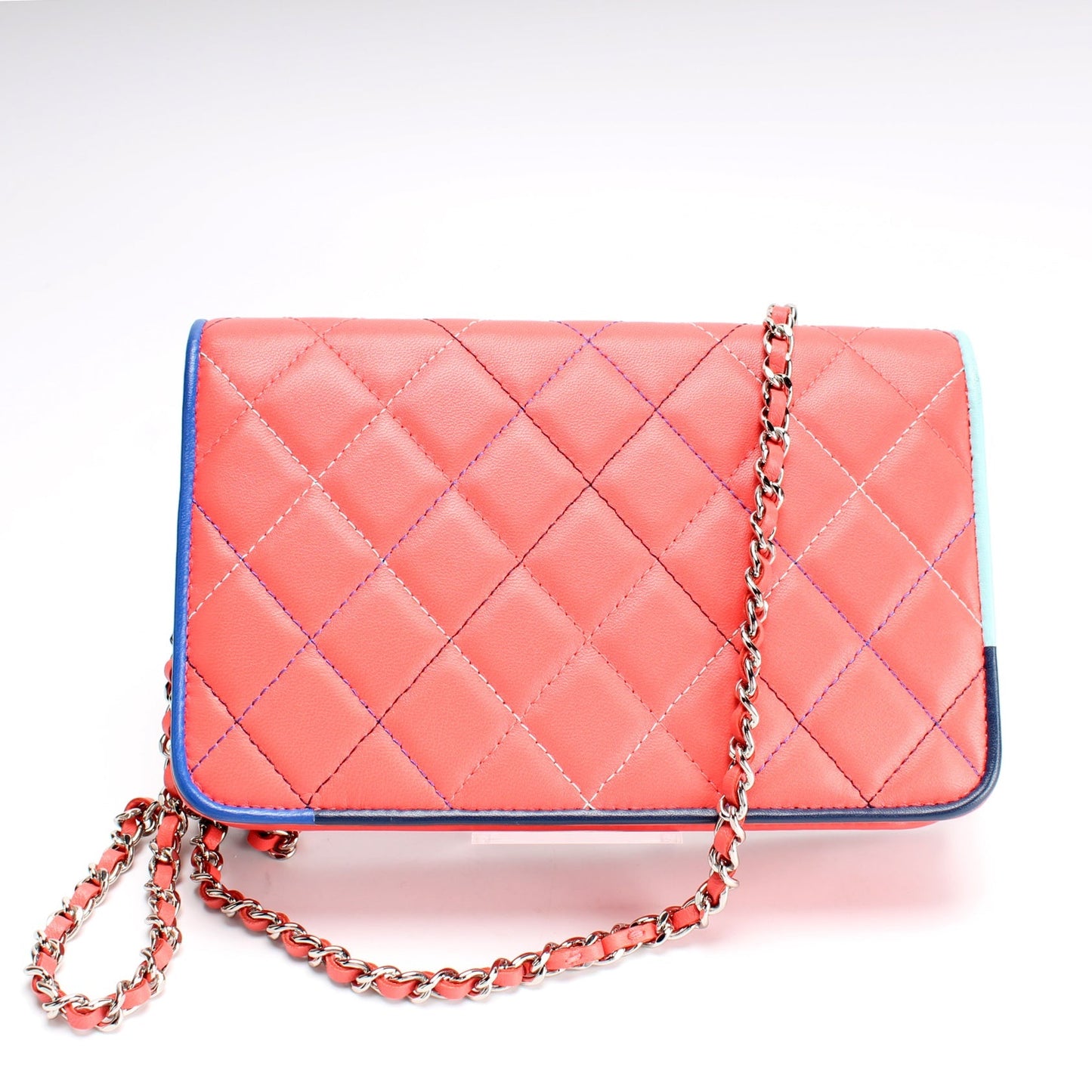 Chanel WOC Classic Quilted Lambskin 27M Clutch Bag