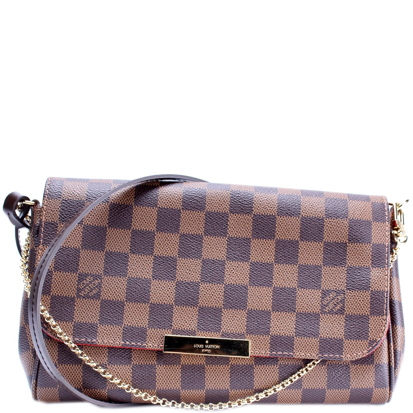 Louis Vuitton Favorite MM Ebene Damier Handbag Ebene 8