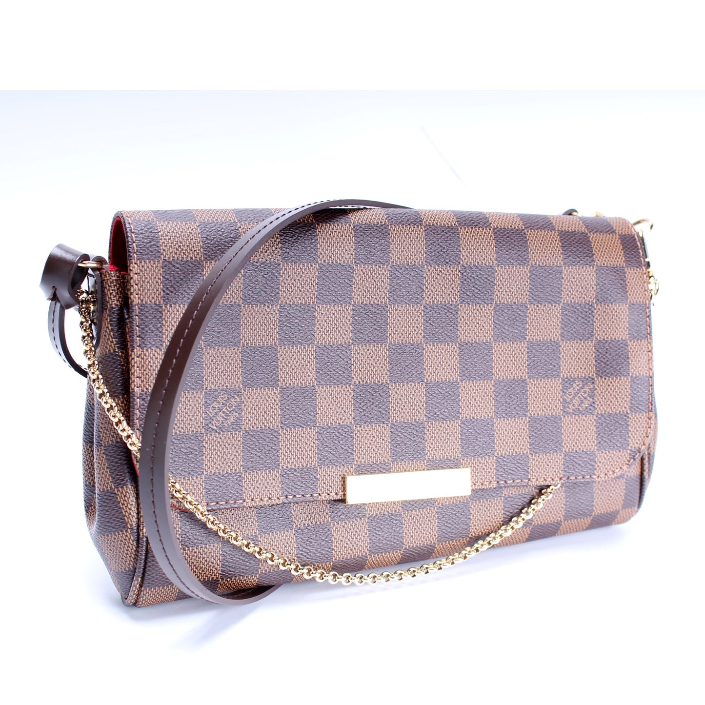 Louis Vuitton Favorite MM Ebene Damier Handbag Ebene 8