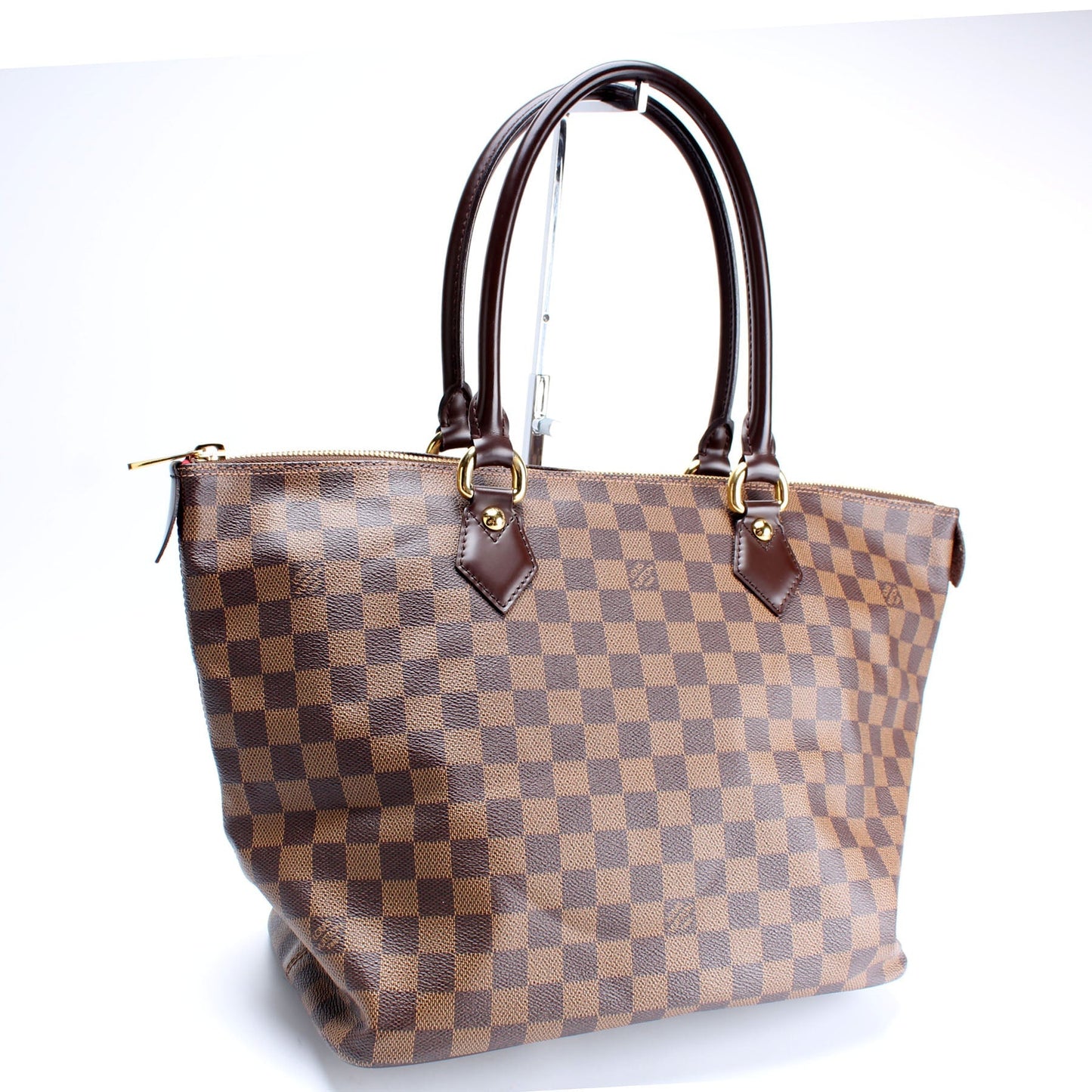 Louis Vuitton Saleya Ebene MM Damier Handbag Ebene 5