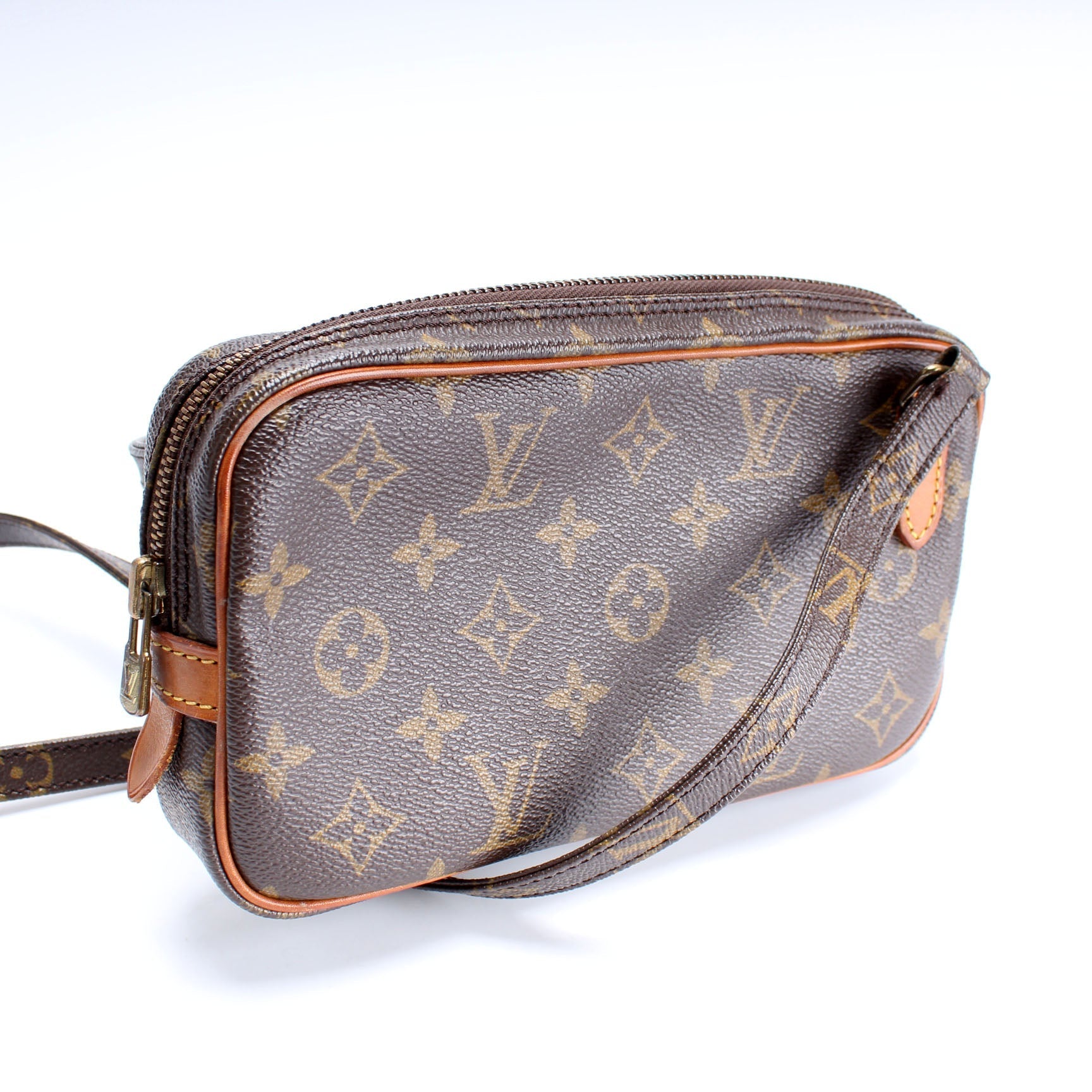 Louis Vuitton Pochette Marly Bandouliere Monogram Clutch Bag Monogram 1