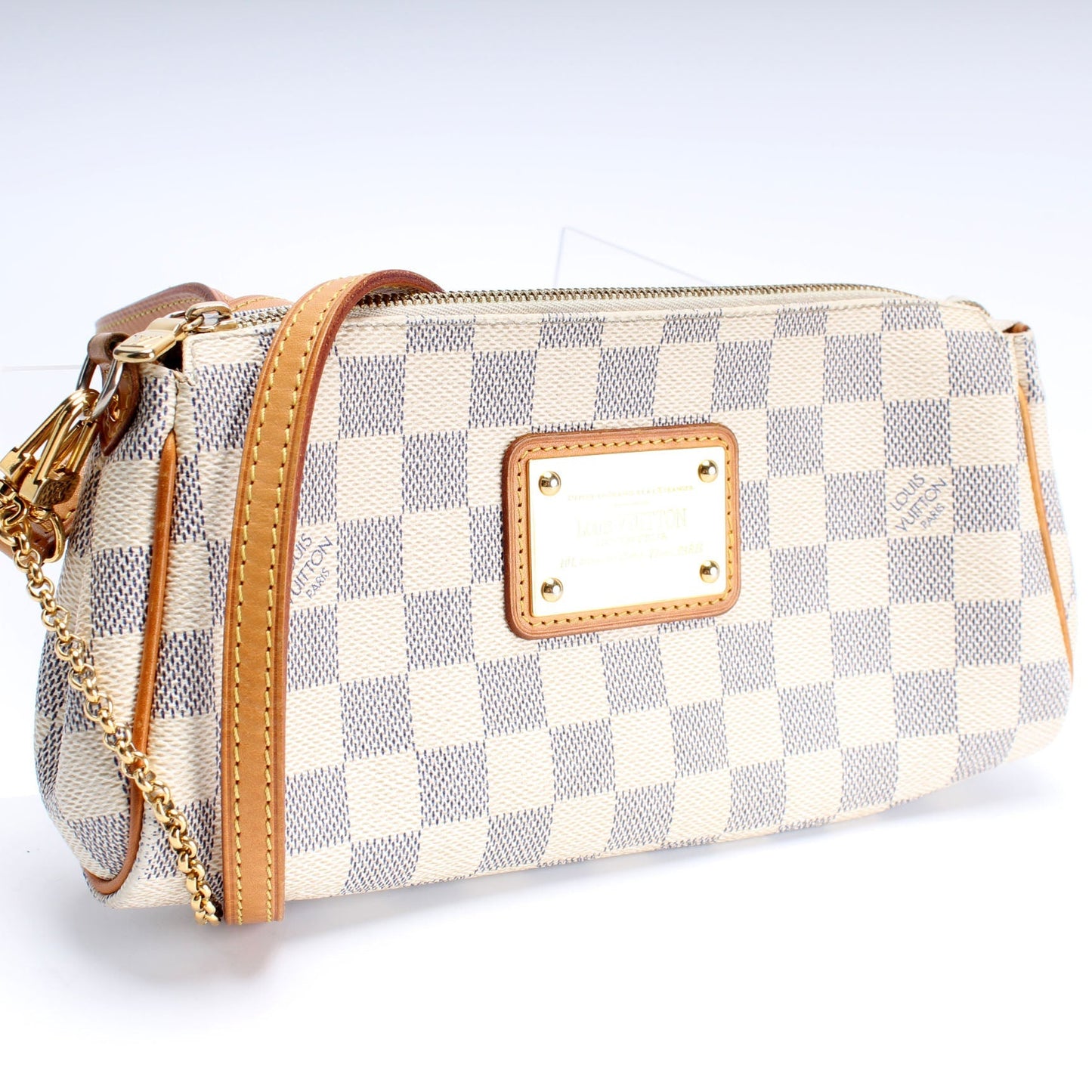 Louis Vuitton Eva Azur Damier Clutch Bag Azur 17