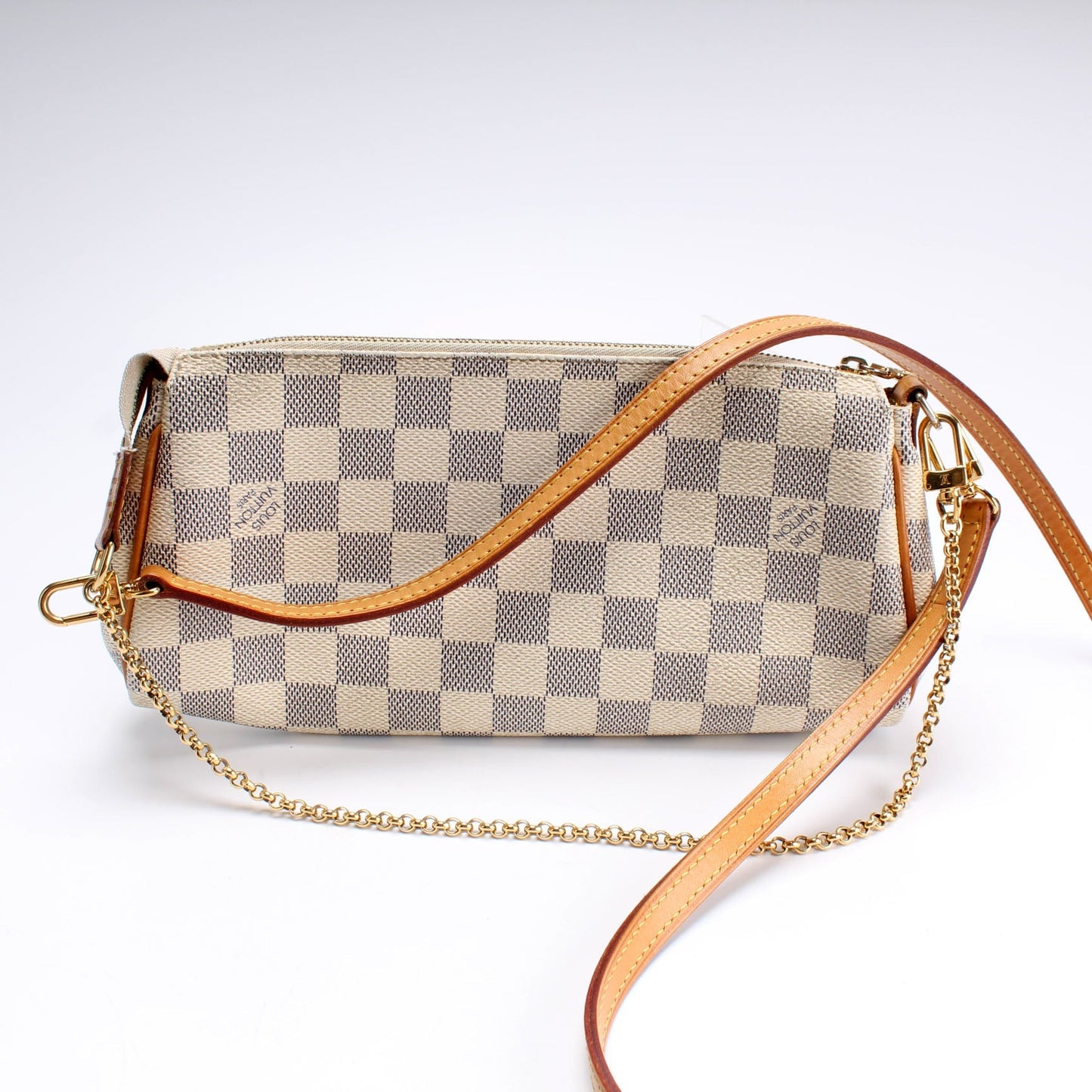 Louis Vuitton Eva Azur Damier Clutch Bag Azur 17