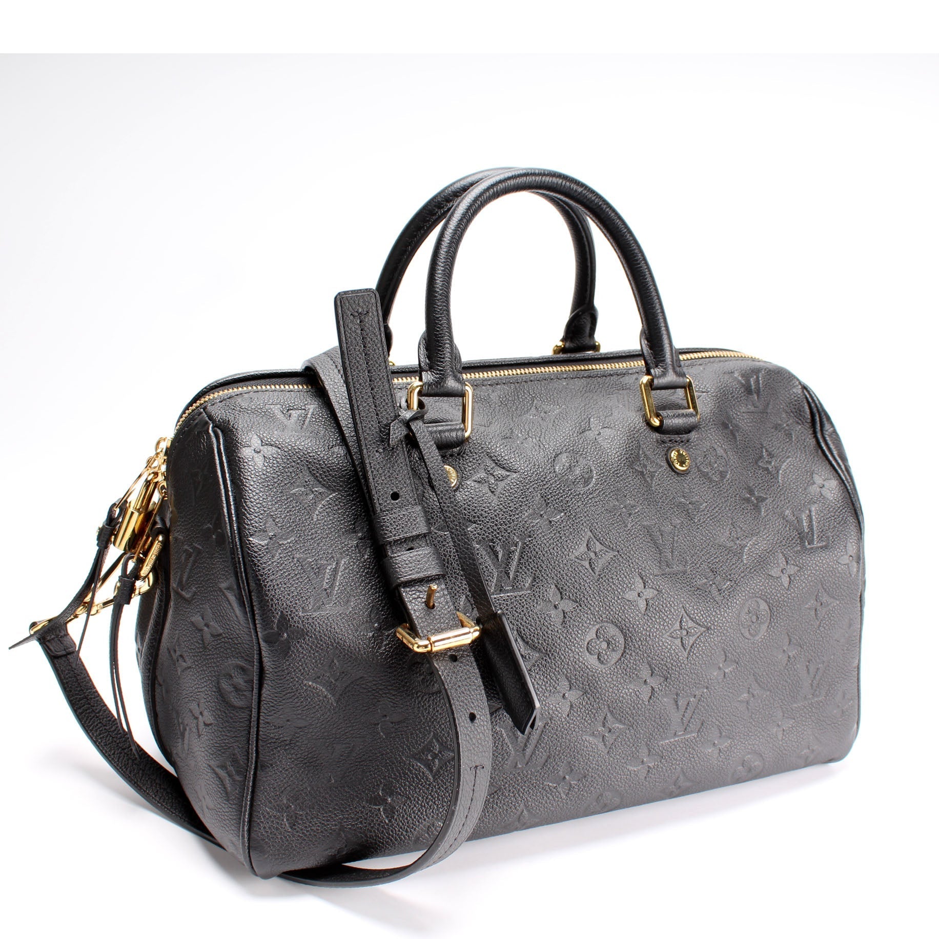 Louis Vuitton Speedy 30 Bandouliere Empreinte Handbag Empreinte 5