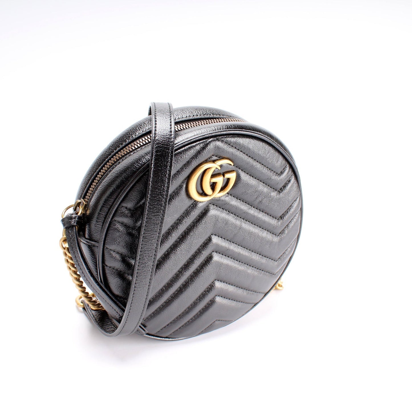 Gucci Marmont Round Bag Mini Travel Bag