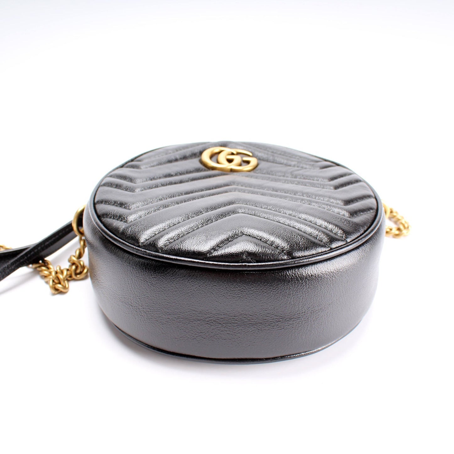 Gucci Marmont Round Bag Mini Travel Bag