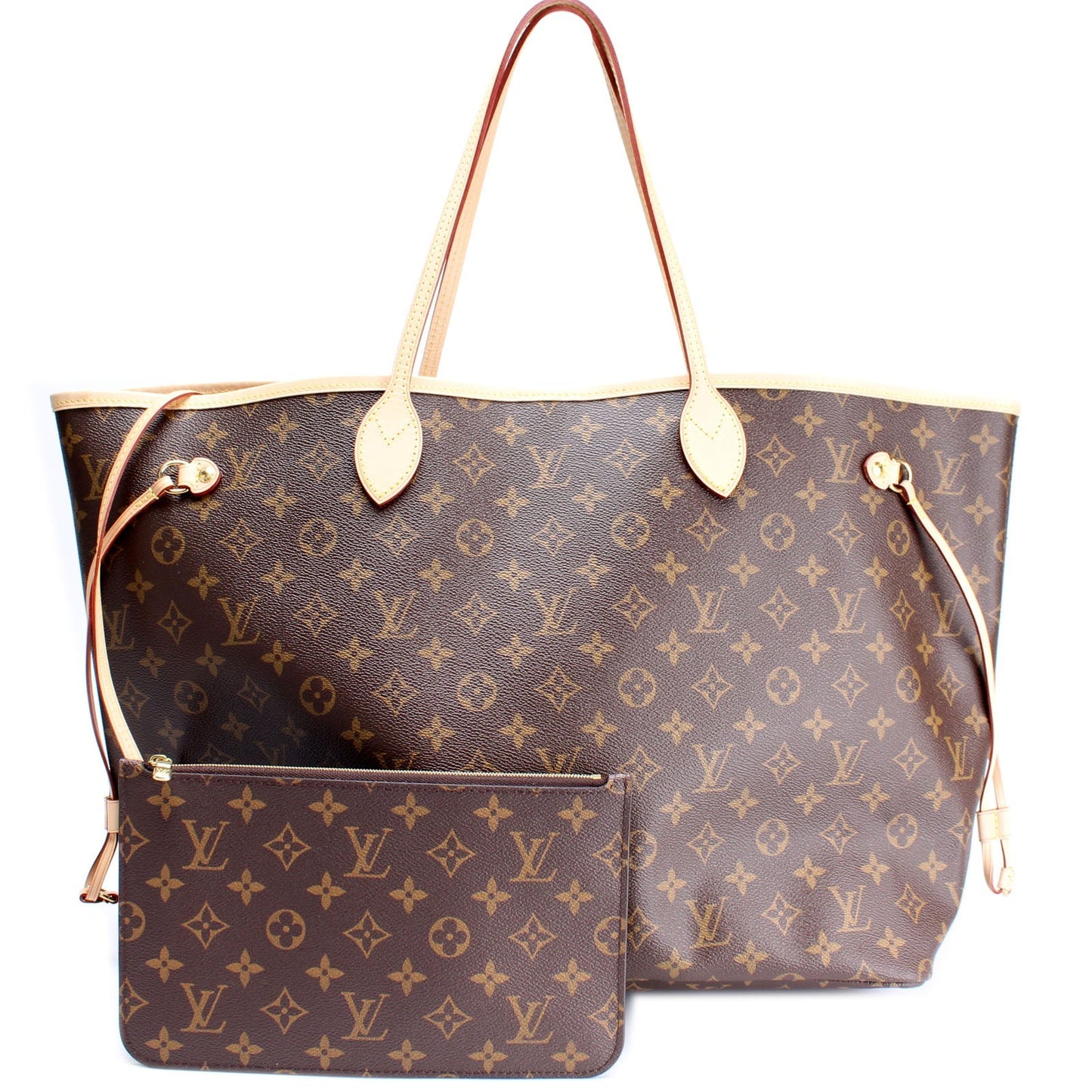 Louis Vuitton Neverfull W GM Monogram Wallet Case Monogram 5