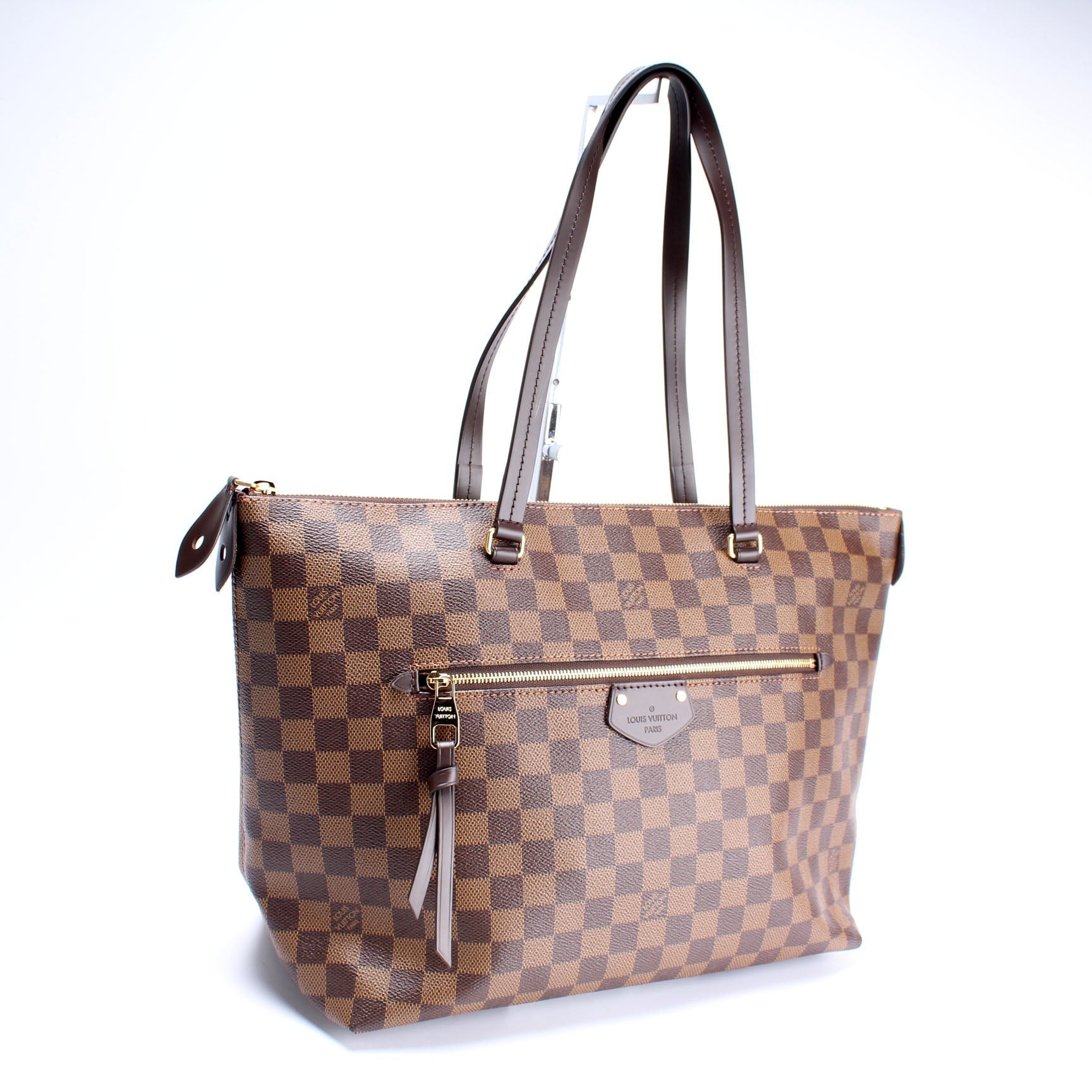 Louis Vuitton Iena MM Ebene Damier Handbag Ebene 8