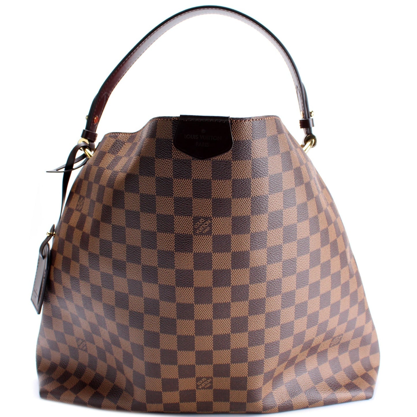 Louis Vuitton Graceful MM Ebene Damier Handbag Ebene 7