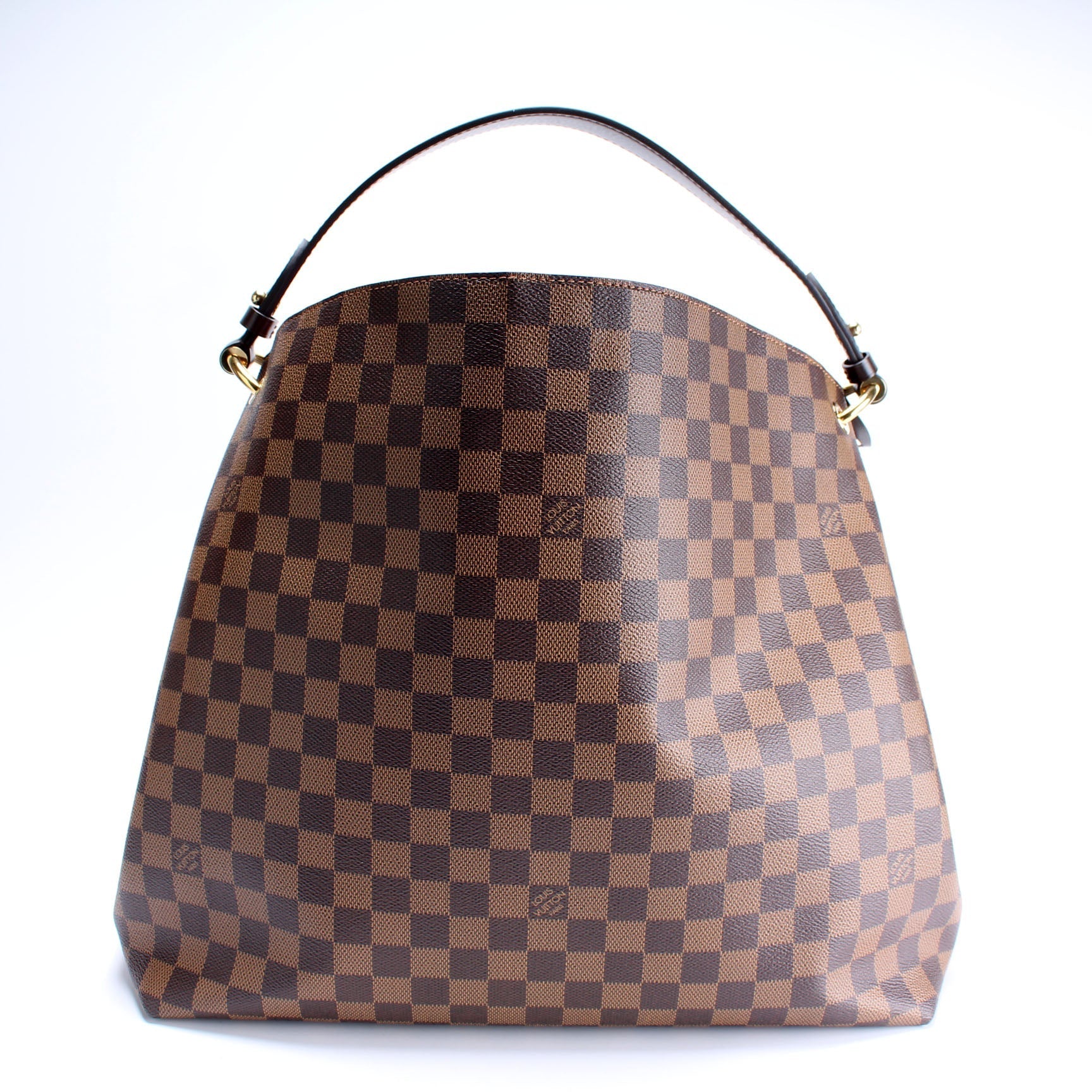 Louis Vuitton Graceful MM Ebene Damier Handbag Ebene 7