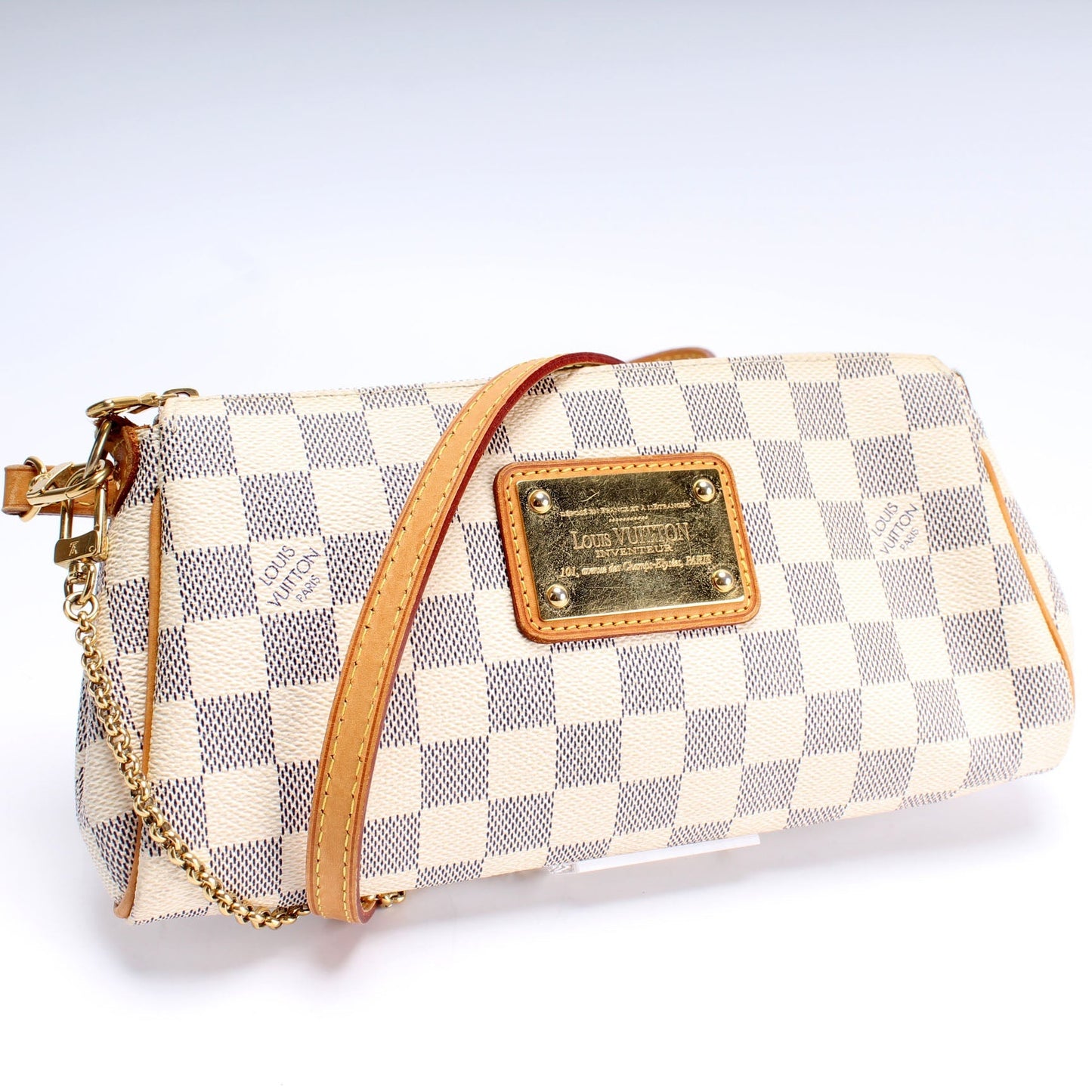 Louis Vuitton Eva Azur Damier Clutch Bag Azur 18