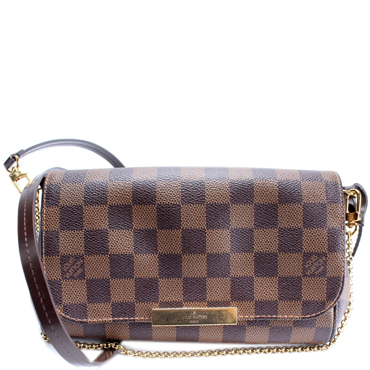 Louis Vuitton Favorite PM Ebene Damier Handbag Ebene 6