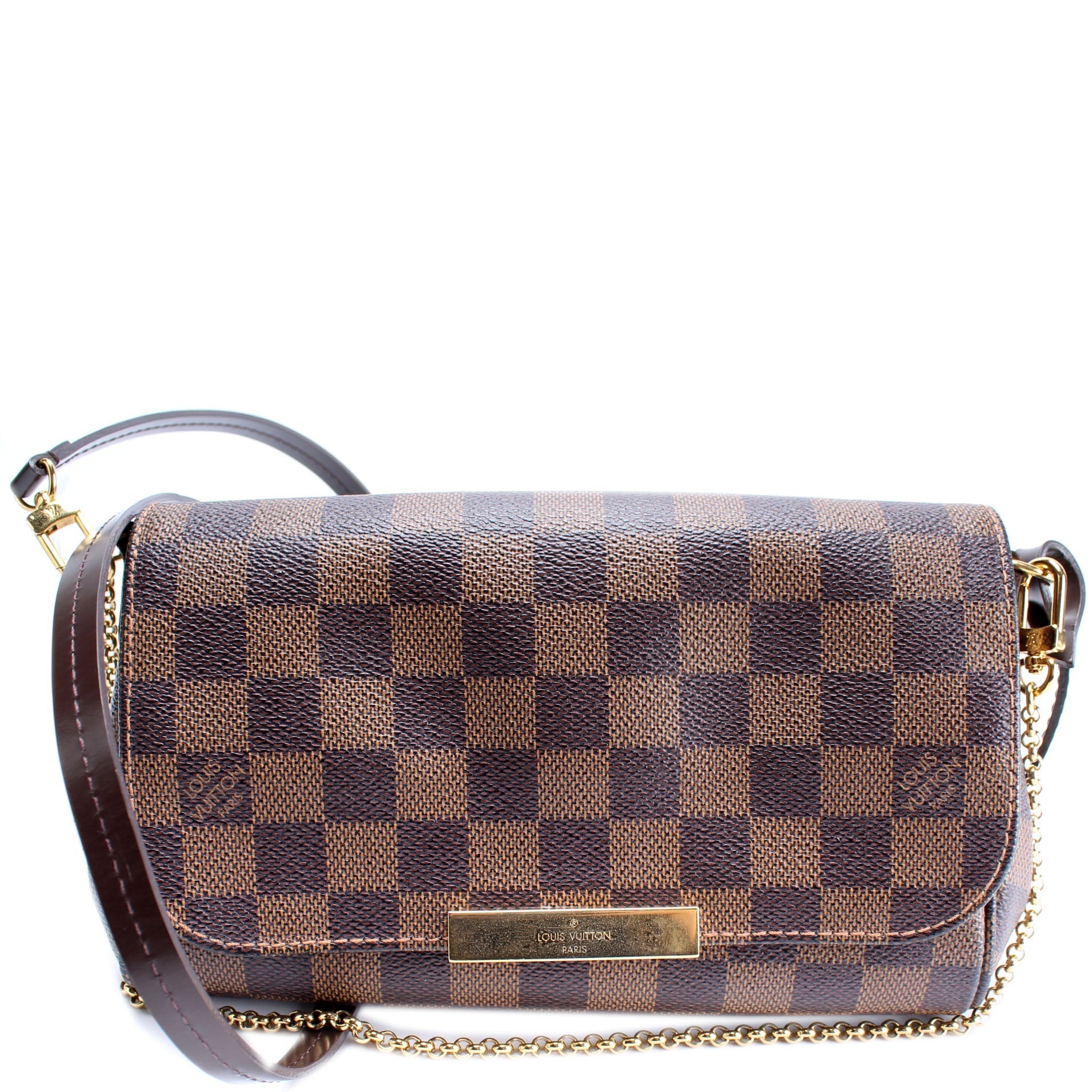 Louis Vuitton Favorite PM Ebene Damier Handbag Ebene 6