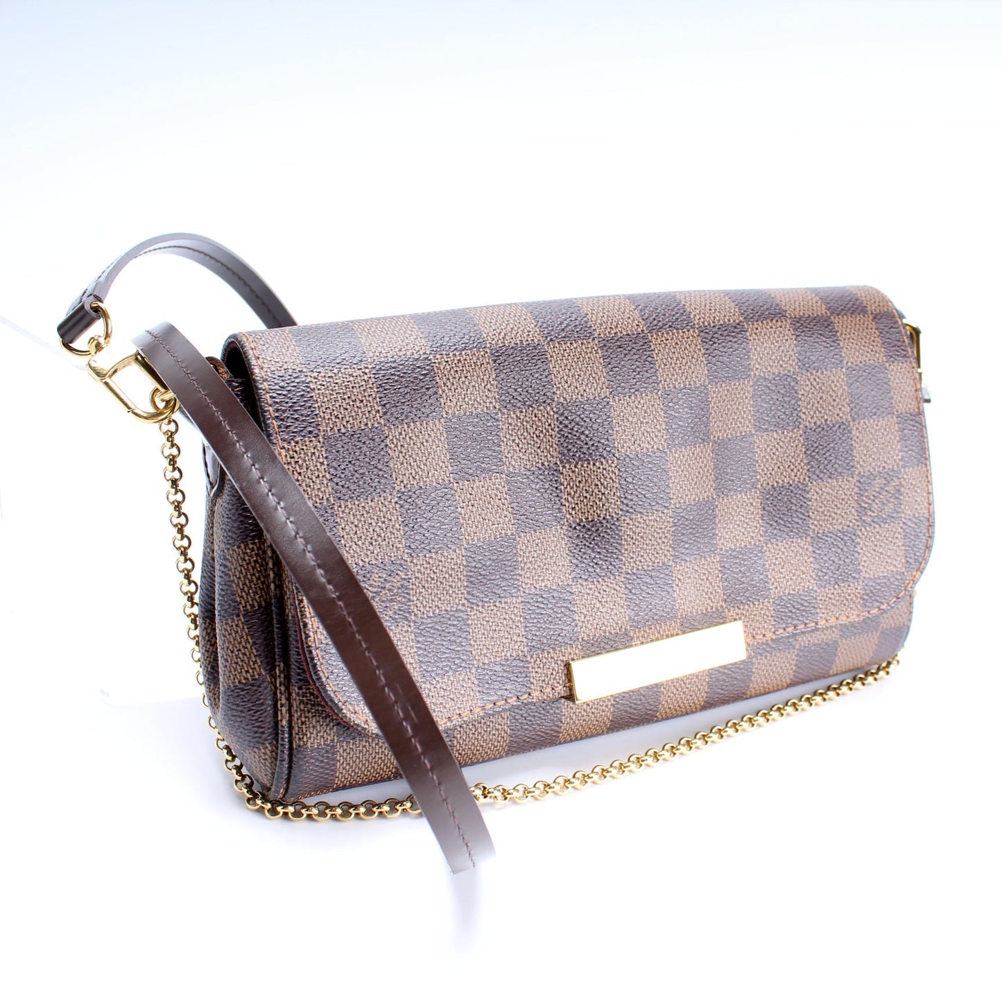 Louis Vuitton Favorite PM Ebene Damier Handbag Ebene 6