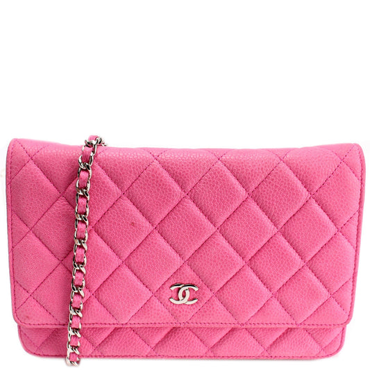 Chanel WOC Classic Quilted Matte Caviar 18M Clutch Bag 18M 1