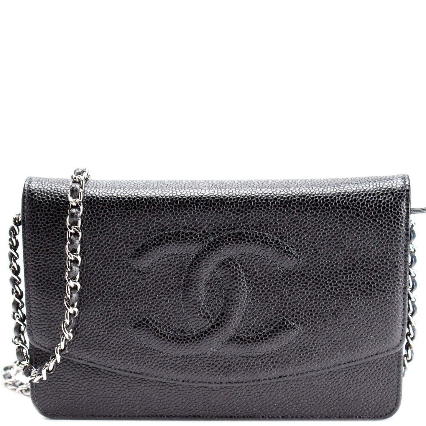 Chanel WOC Timeless CC Caviar Clutch Bag Caviar 4