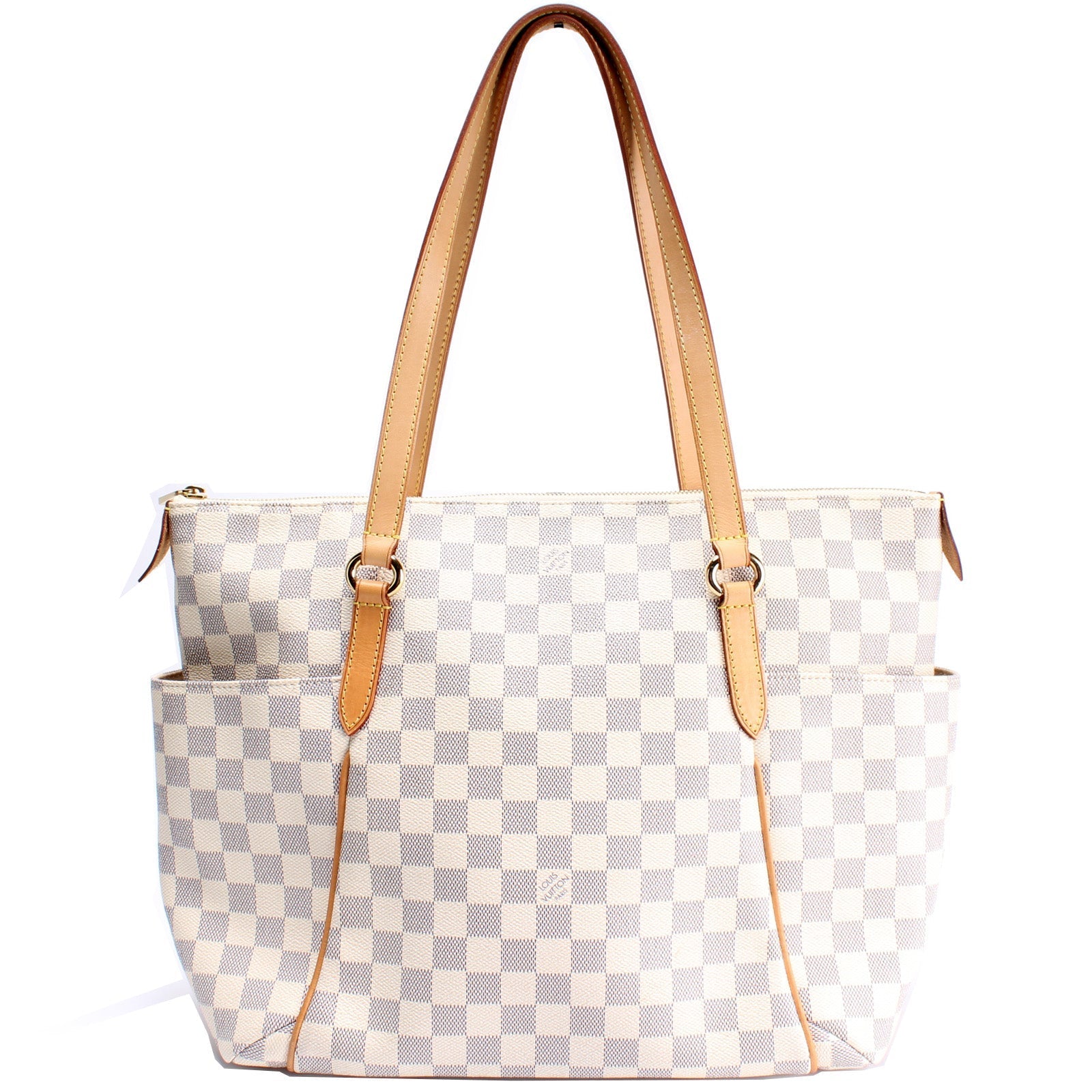 Louis Vuitton Totally Azur MM Damier Handbag Azur 7