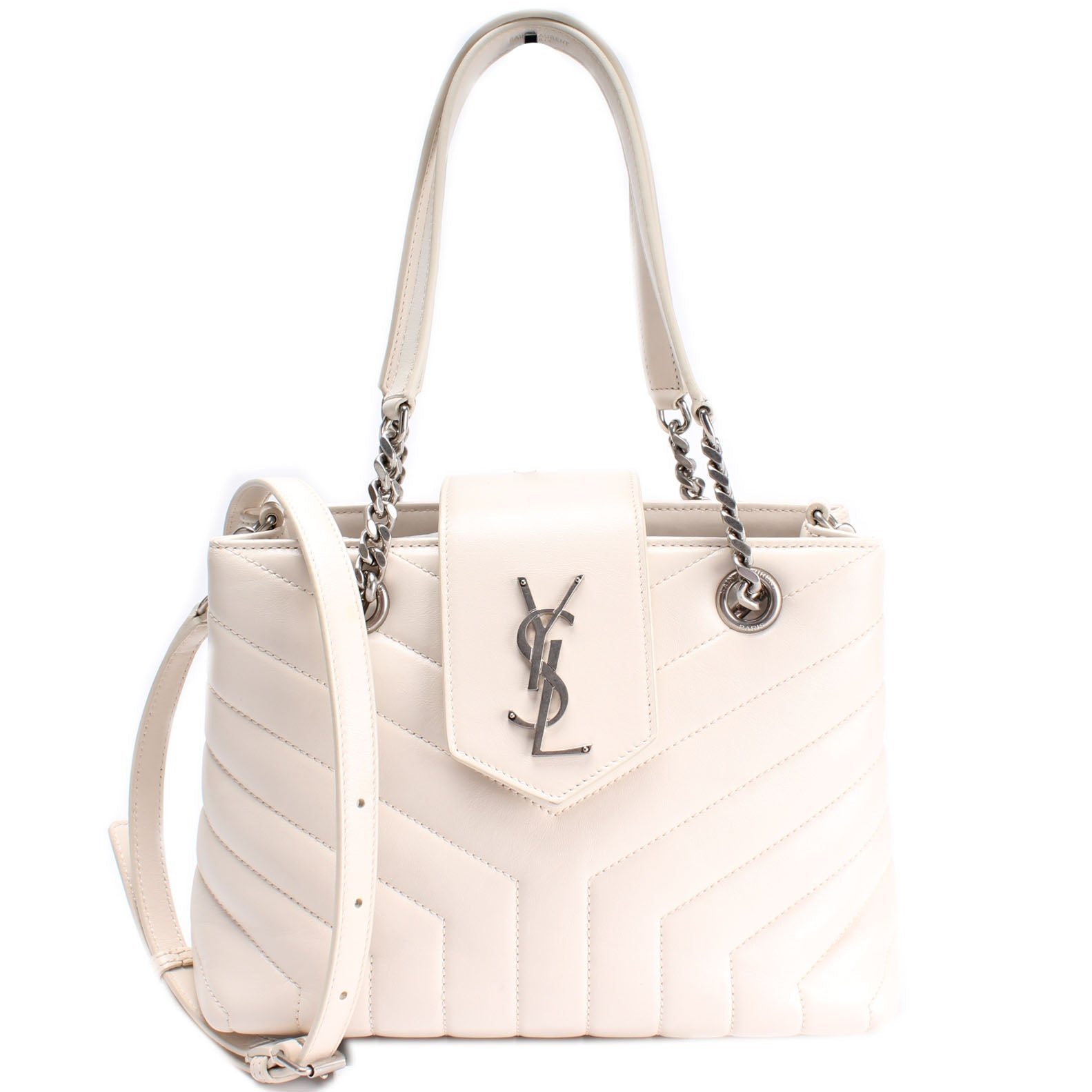 YSL Saint Laurent Saint Laurent Loulou Shopper Bag Leather Quilted Tote Bag