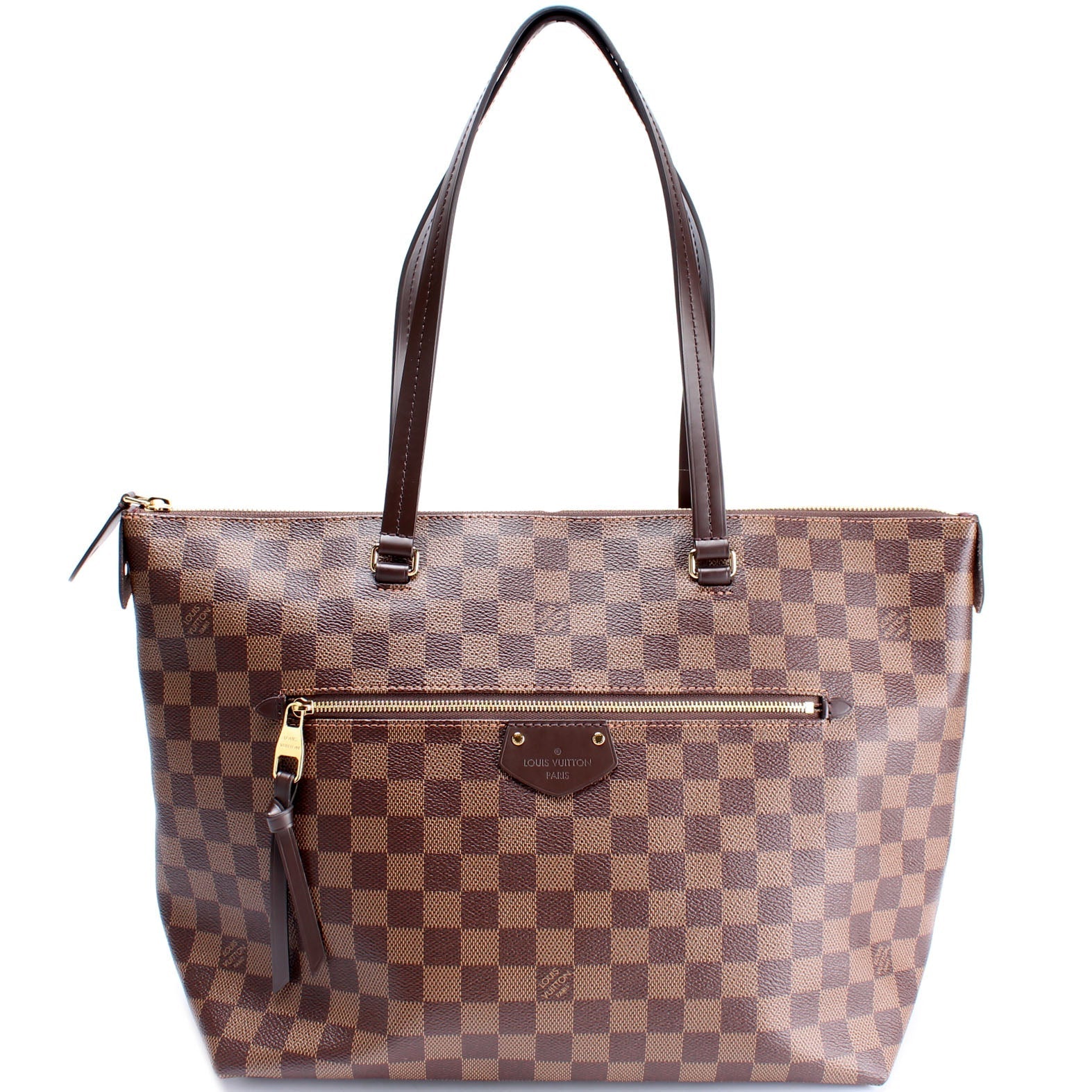 Louis Vuitton Iena MM Ebene Damier Handbag Ebene 12