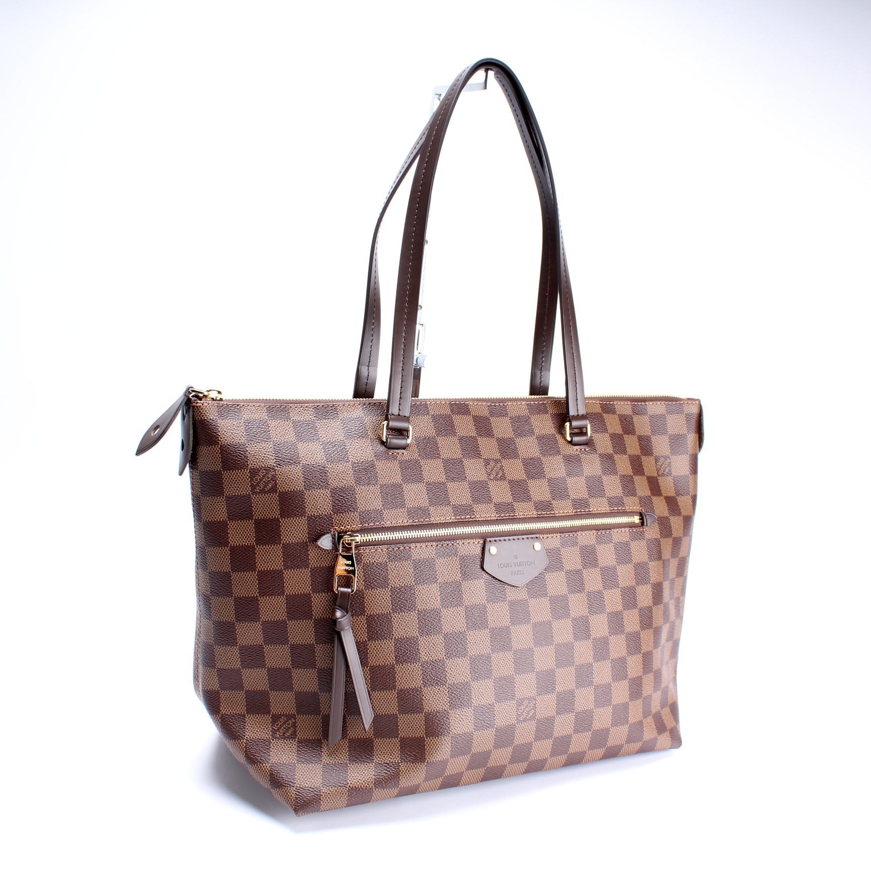 Louis Vuitton Iena MM Ebene Damier Handbag Ebene 12