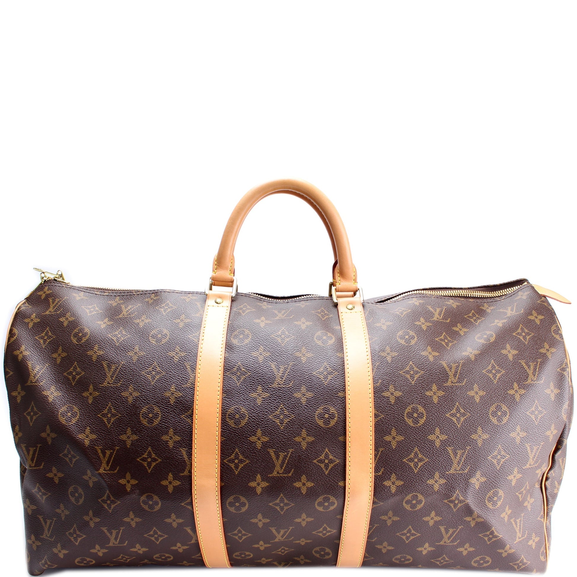 Louis Vuitton Keepall 55 Monogram Travel Bag Monogram 13