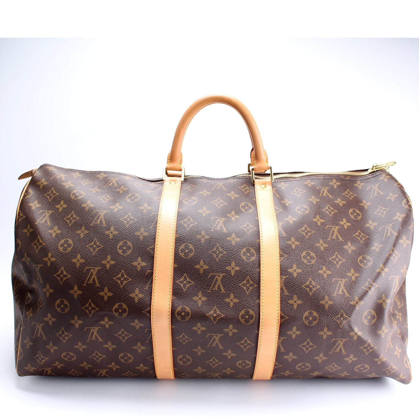 Louis Vuitton Keepall 55 Monogram Travel Bag Monogram 13