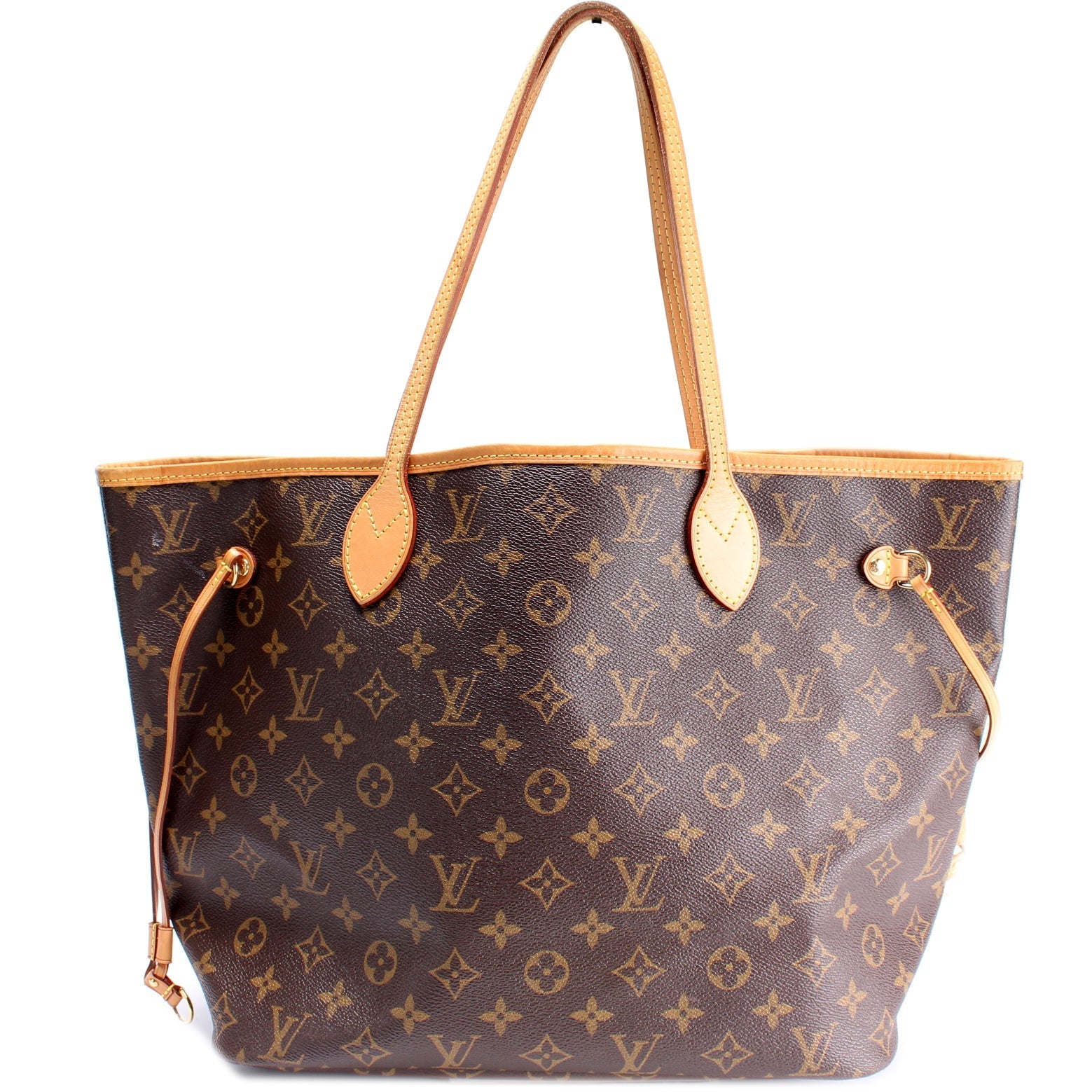 Louis Vuitton Neverfull MM Monogram Tote Bag Monogram 268