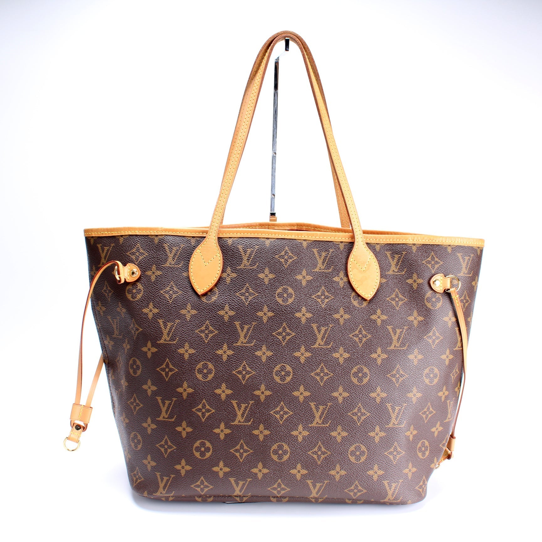 Louis Vuitton Neverfull MM Monogram Tote Bag Monogram 268