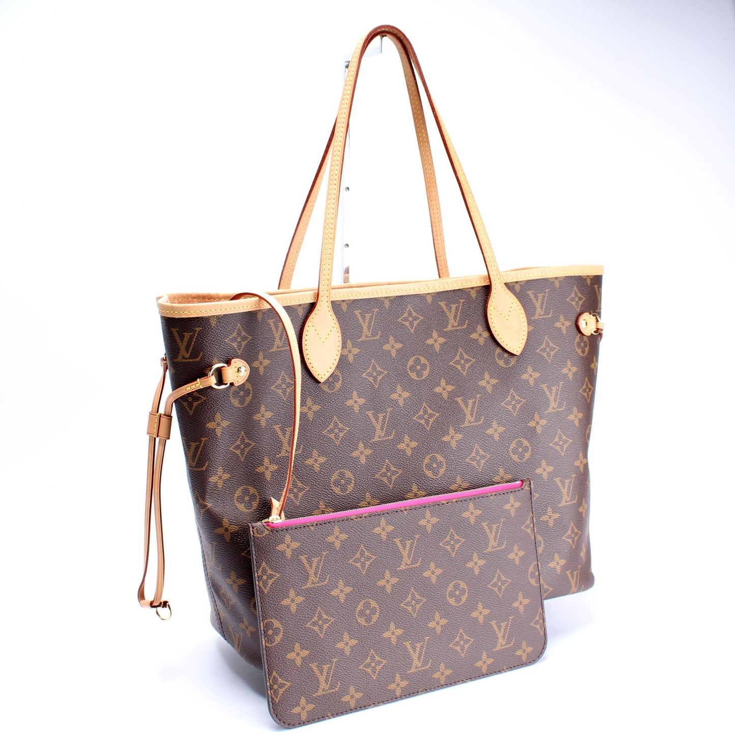 Louis Vuitton Neverfull MM W Monogram Wallet Case Monogram 15