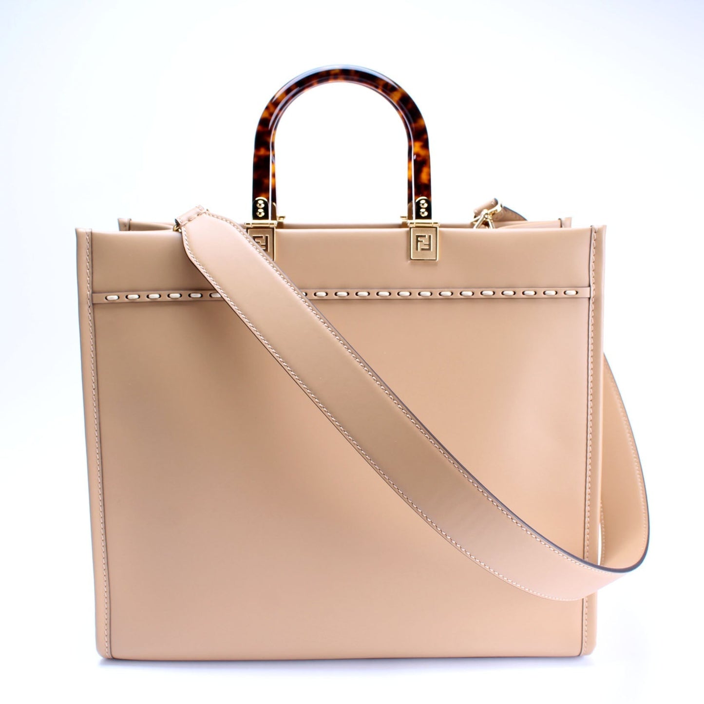 Fendi 8Bh386 Sunshine Shopper Bag Medium Travel Bag